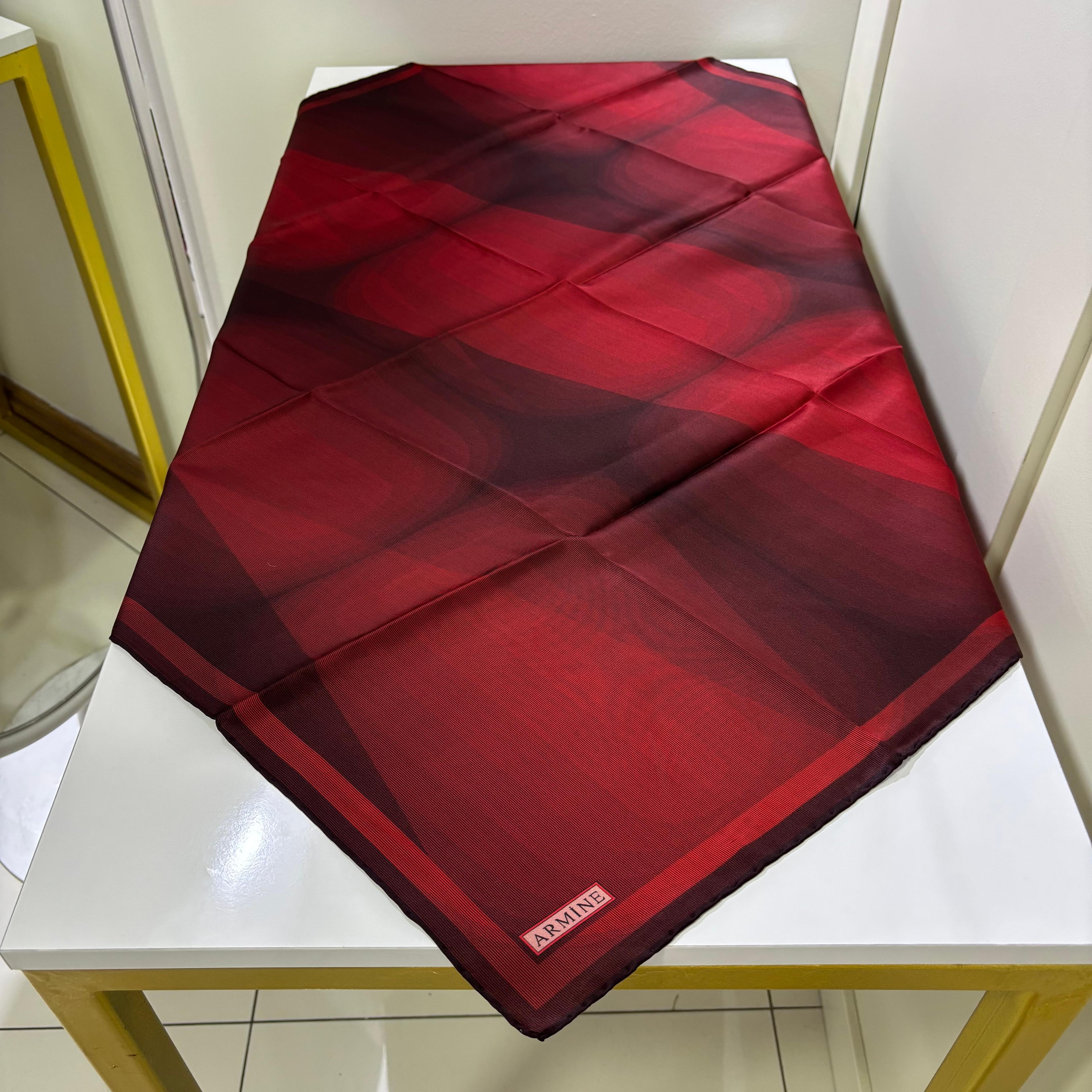 Armine İpek Eşarp 9402D Sura - Bordo