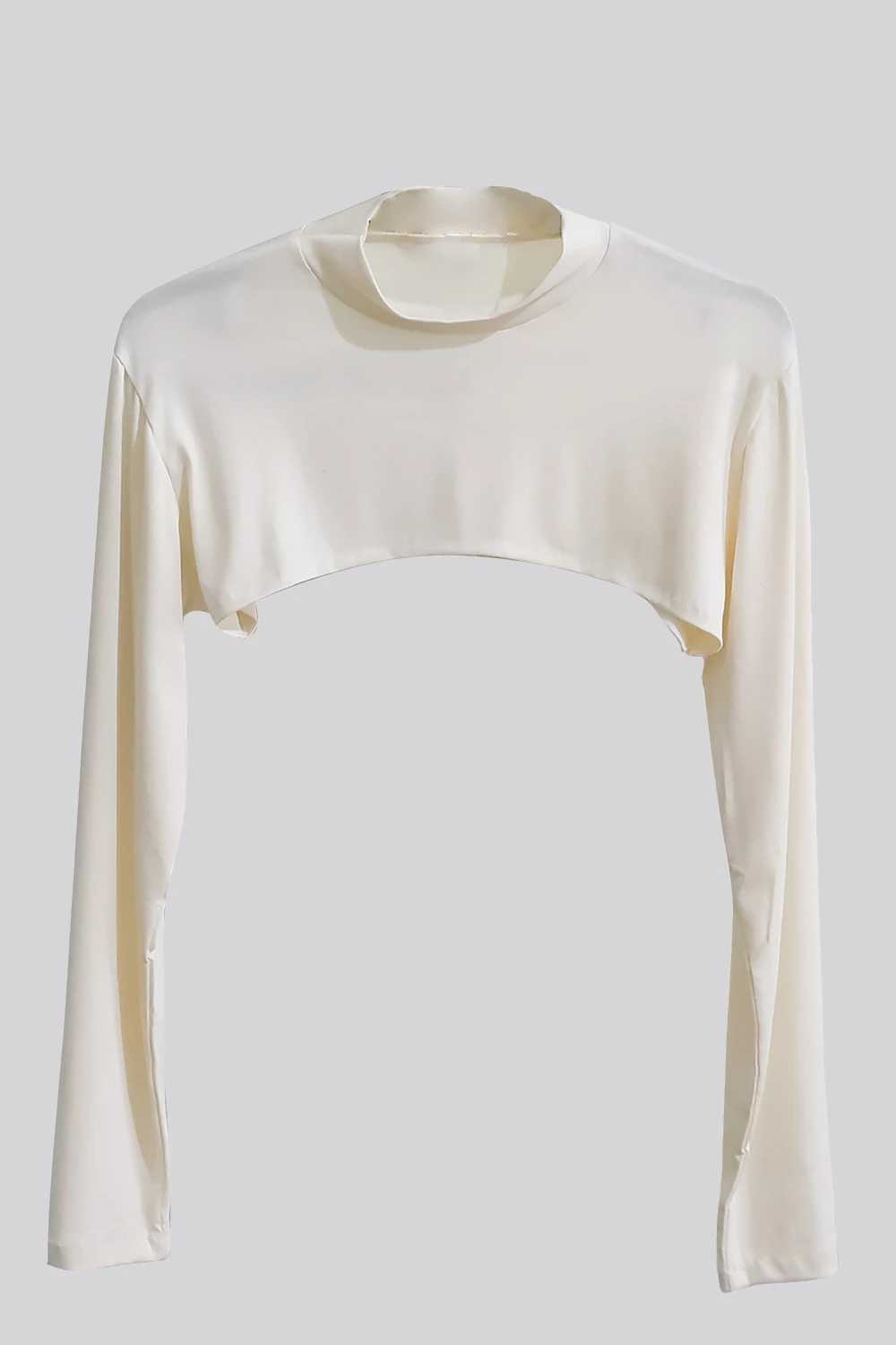 UZUN KOLLU BOYUNLUK - Krem