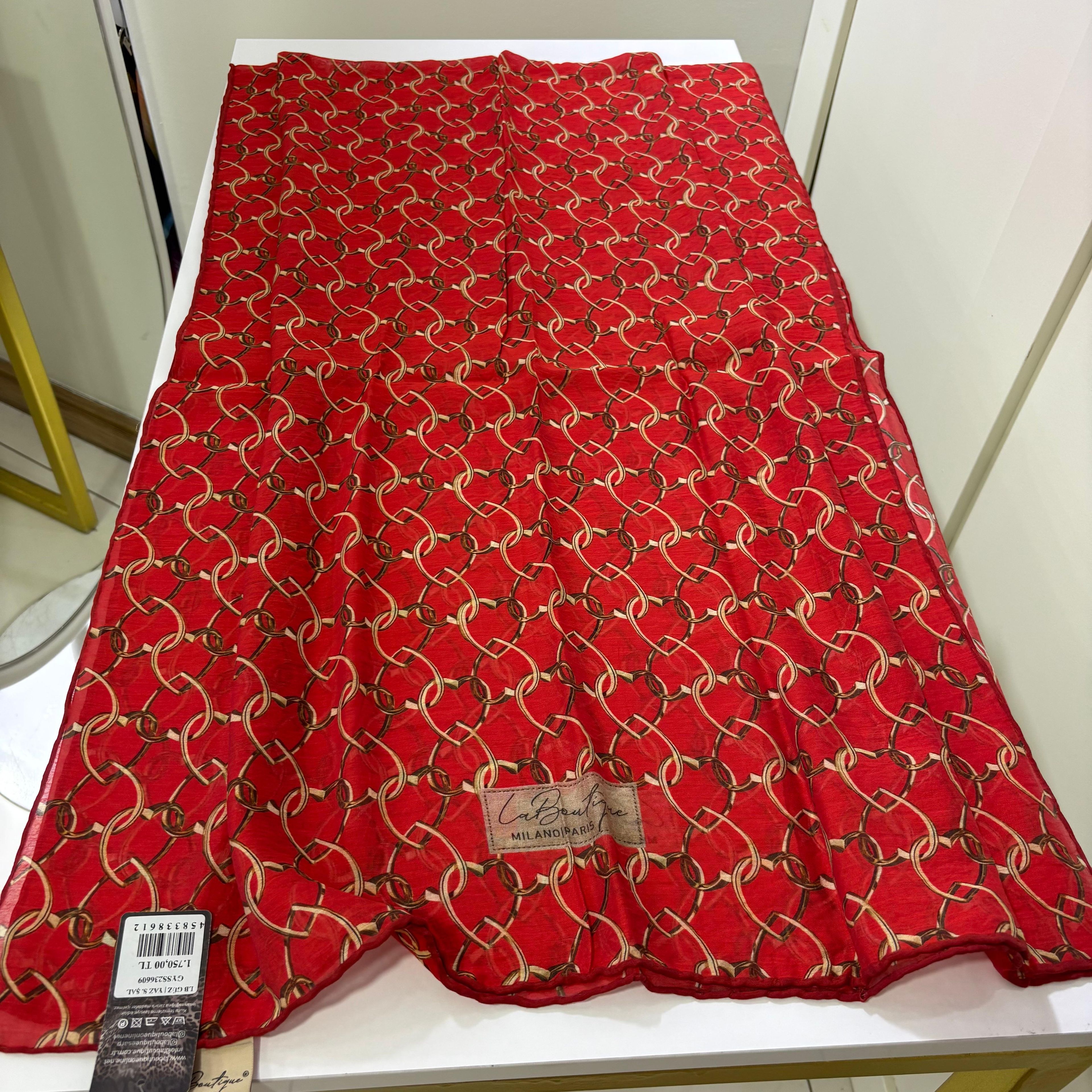La Boutique Desenli Güz / Yaz Esintisi Şal GYSS236609
