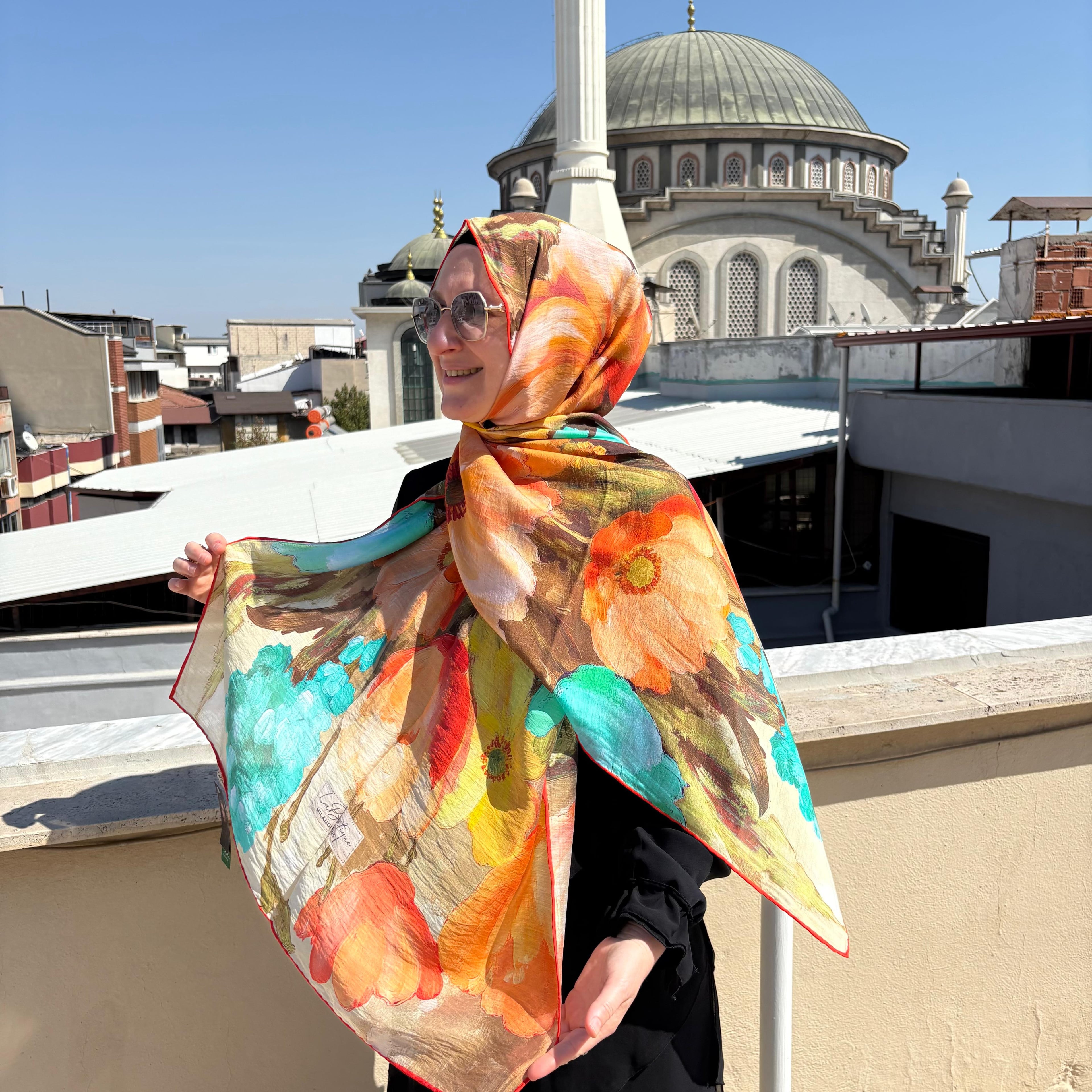 La Boutique 2025-2026 Sonbahar Kış Kreasyonu Şal