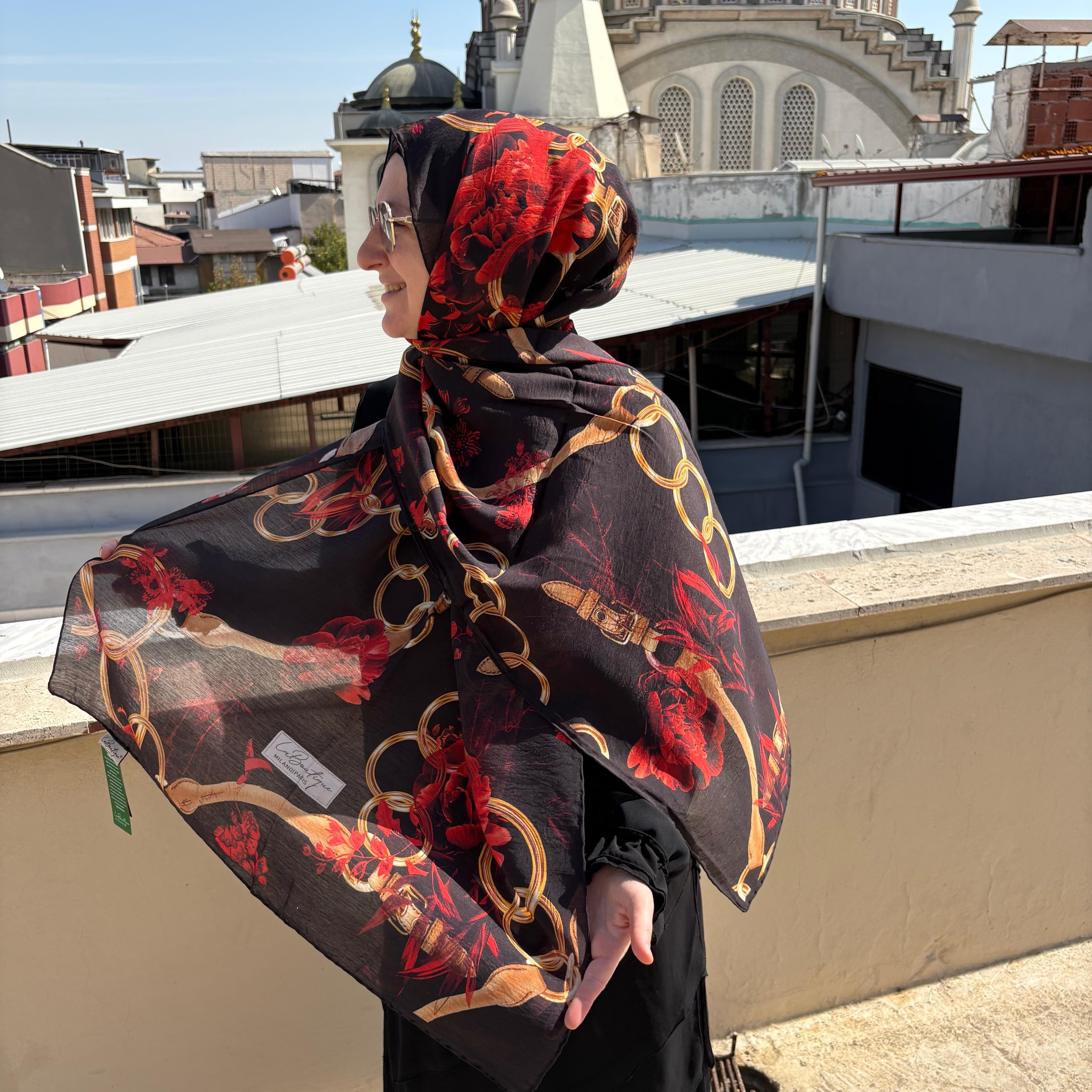 La Boutique 2025-2026 Sonbahar Kış Kreasyonu Şal