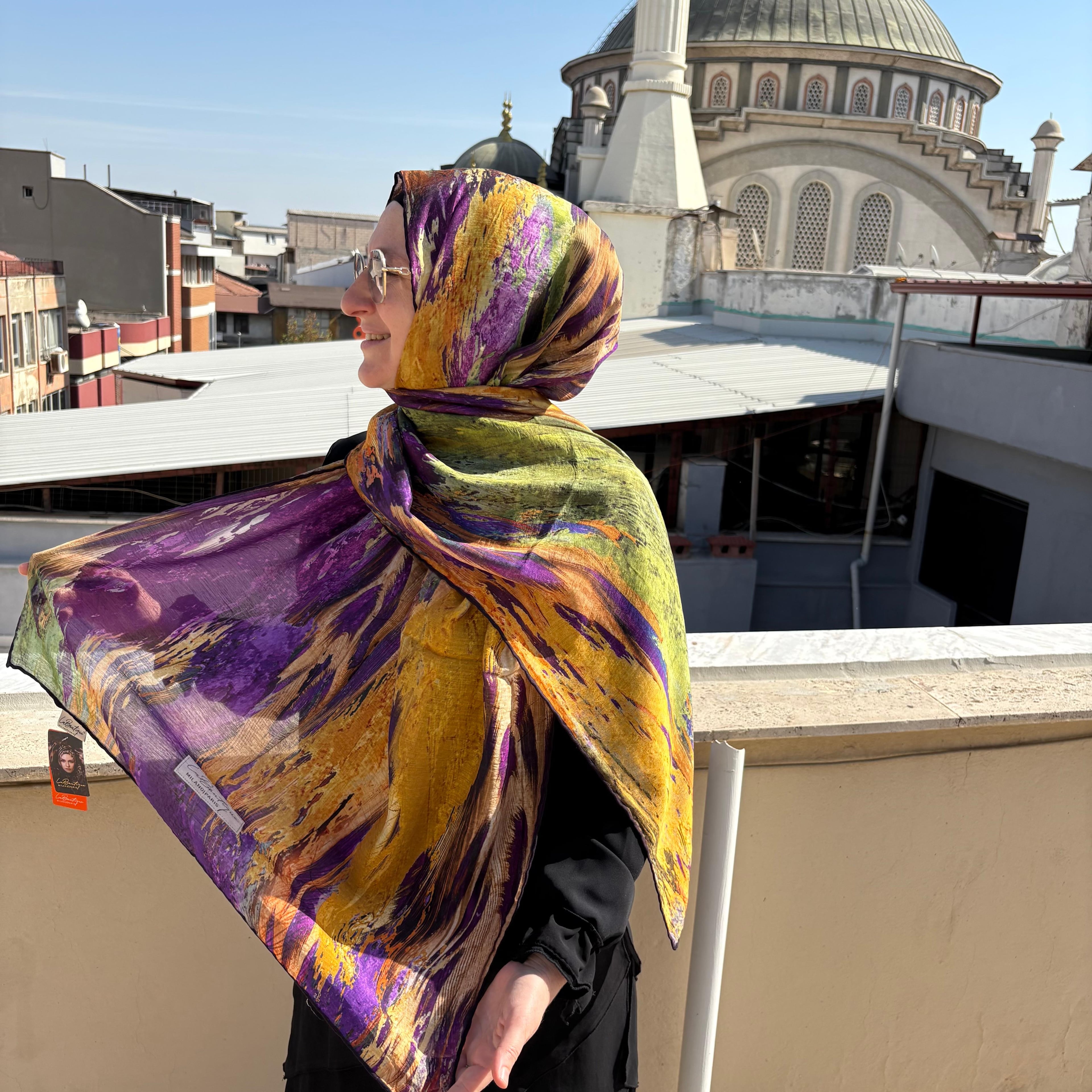 La Boutique 2025-2026 Sonbahar Kış Kreasyonu Şal