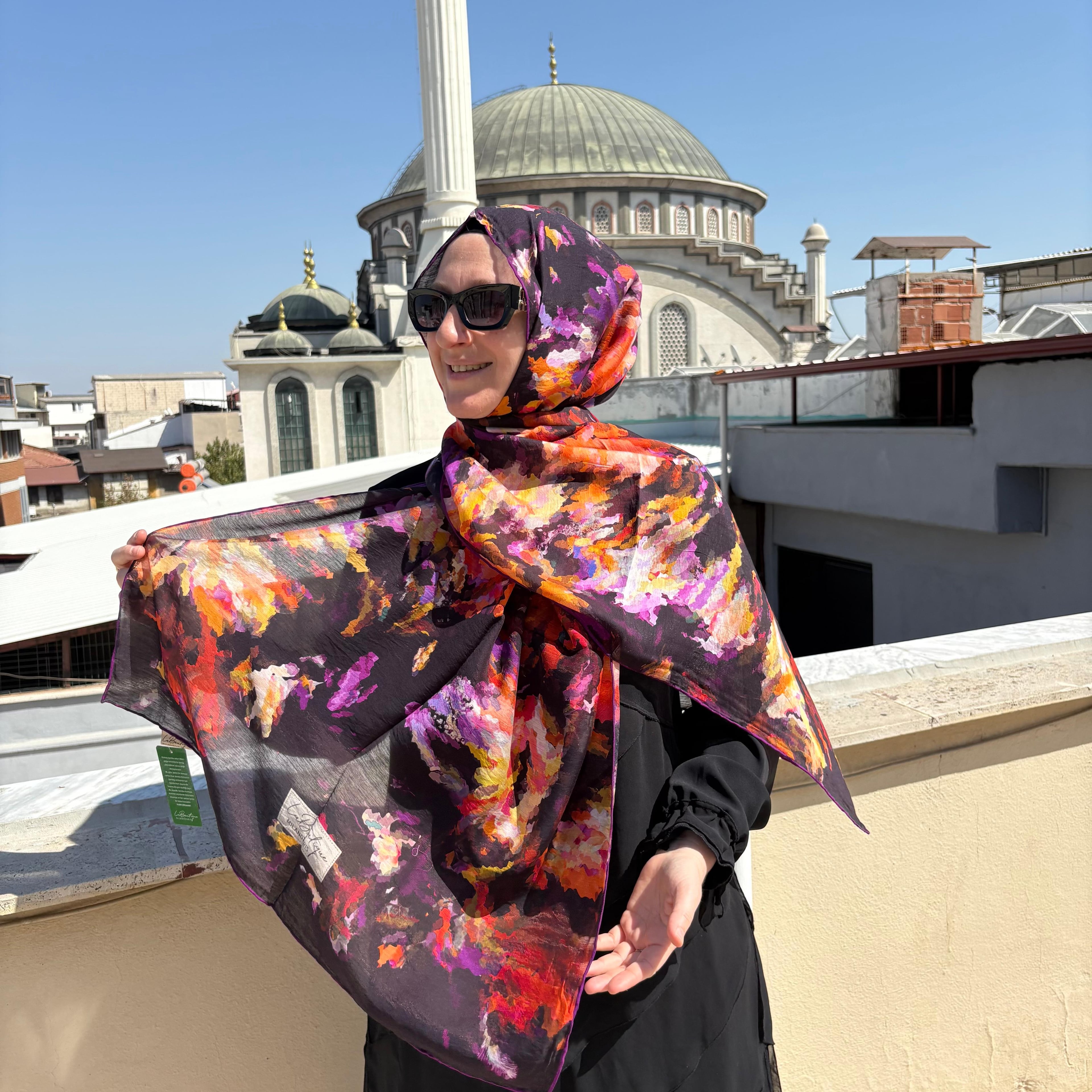La Boutique 2025-2026 Sonbahar Kış Kreasyonu Şal