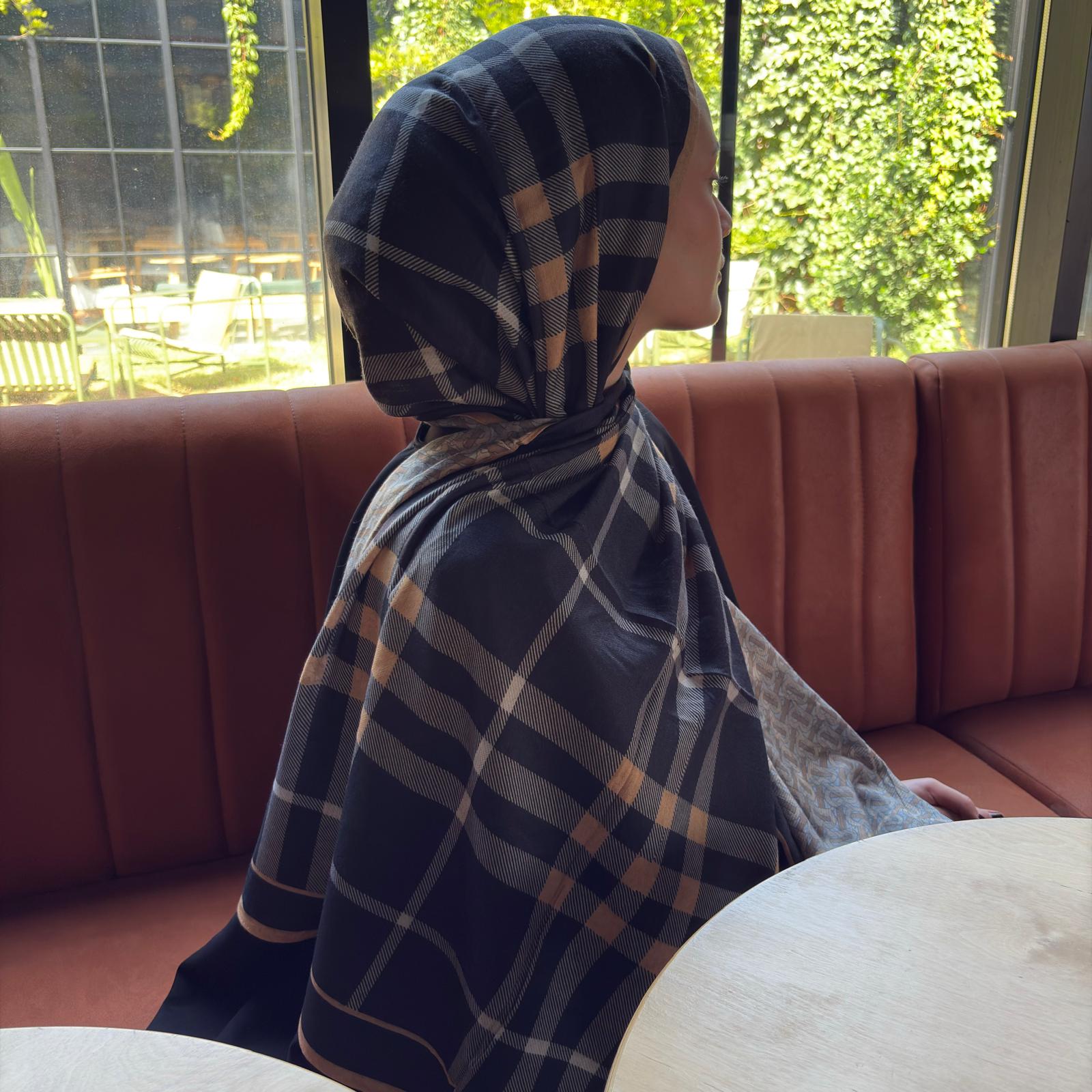 B Desen ithal Pamuk ipek şal