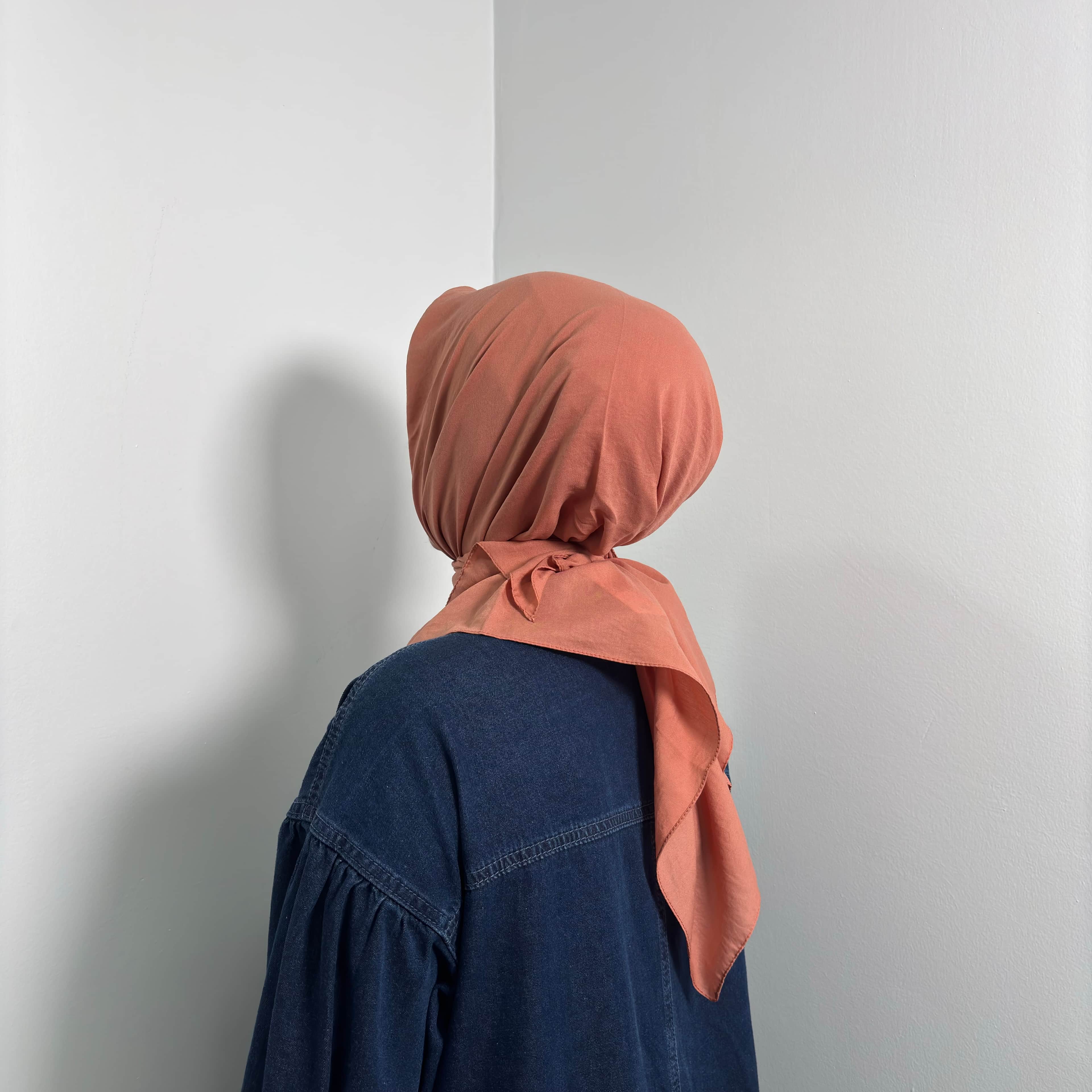 Soft Eşarp Asya Serisi - Gül Kurusu