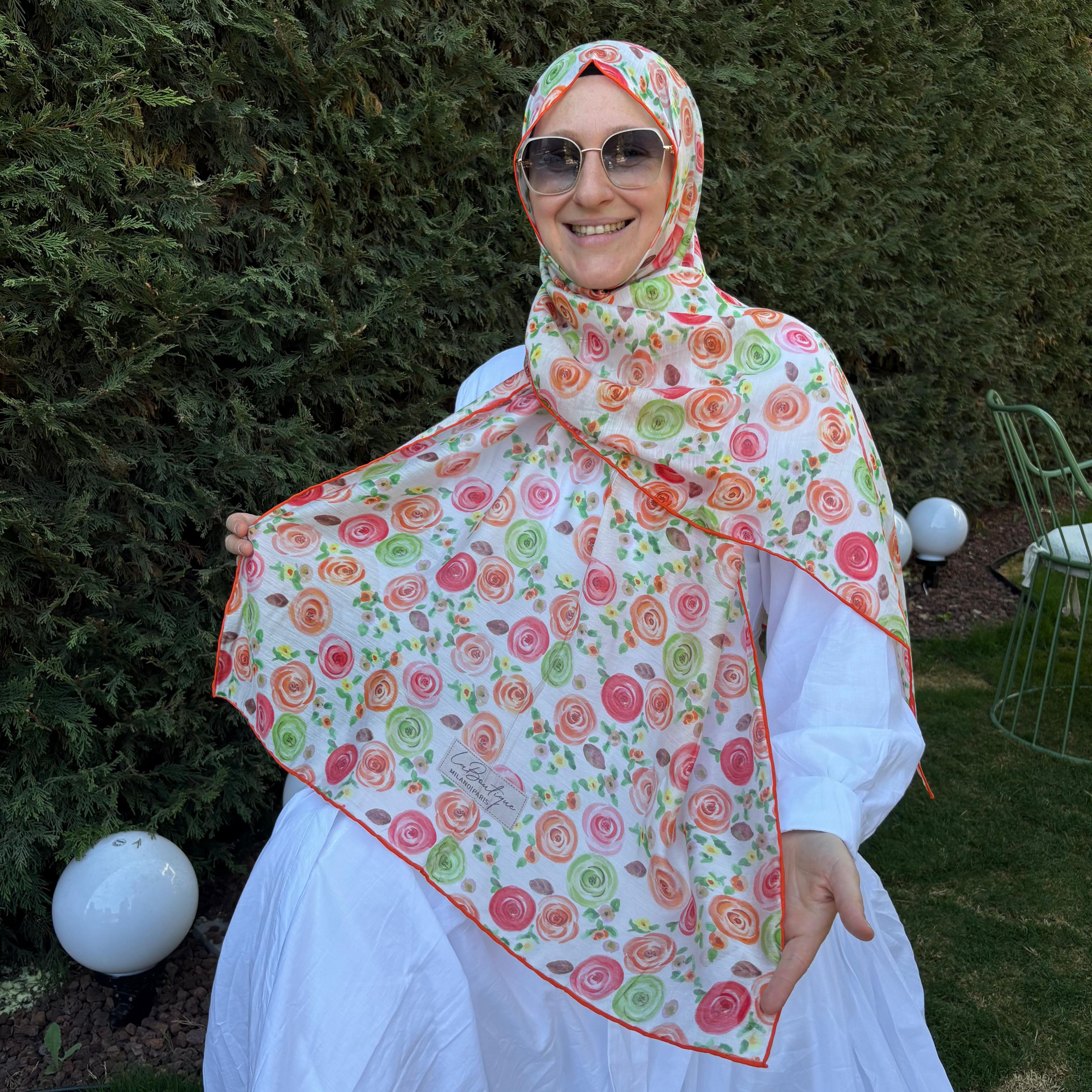 LA BOUTİQUE GÜZ YAZ ŞAL 2426-02