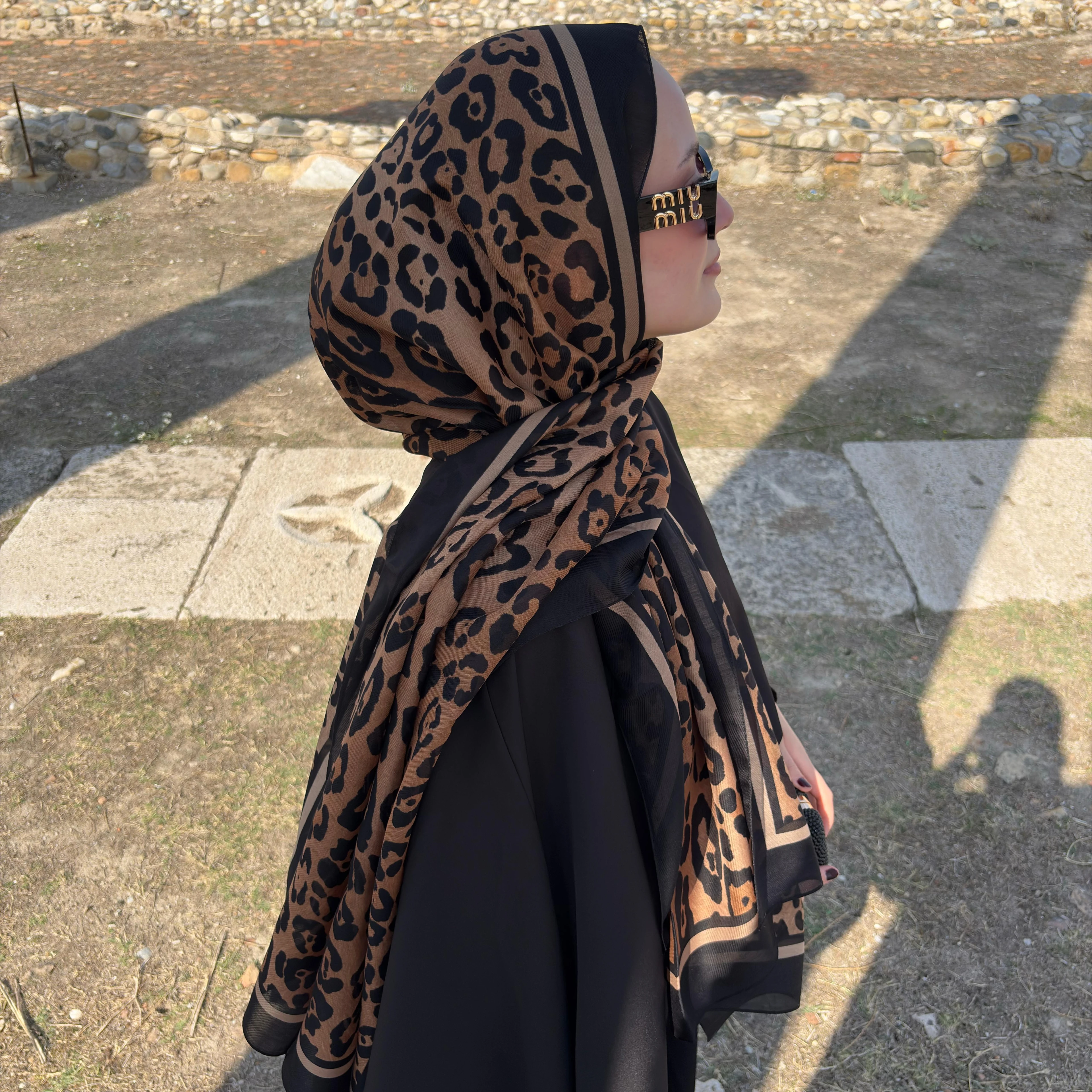 Morenosilk Leopard şal