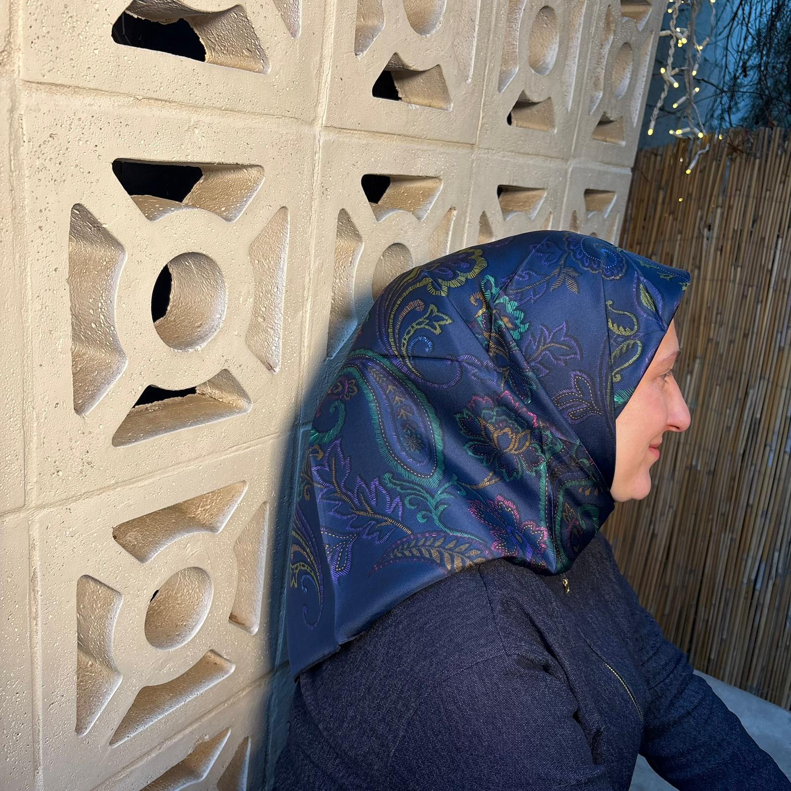 Belli 2025-2026 Sonbahar Kış Kreasyonu İpek Eşarp