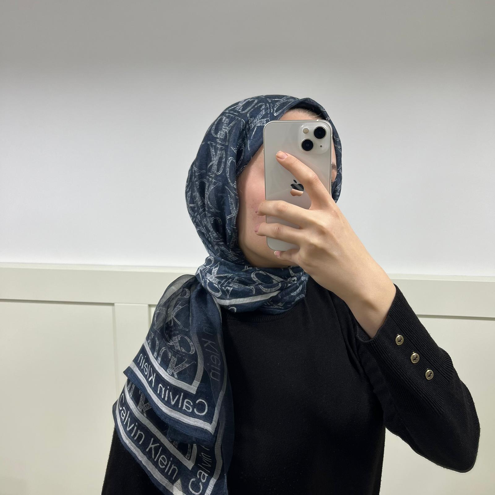 CK İthal Lacivert şal