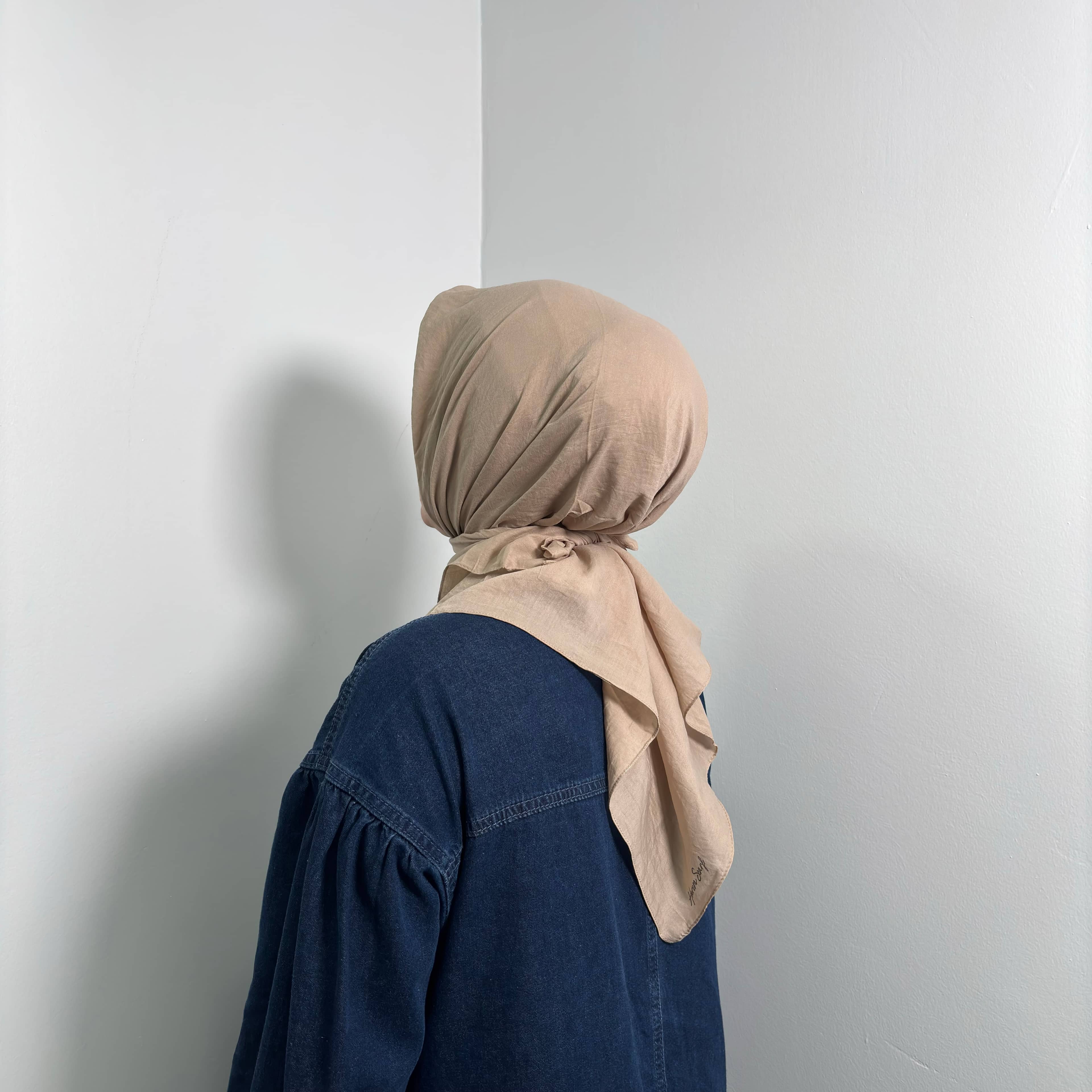 Soft Eşarp Asya Serisi - Latte