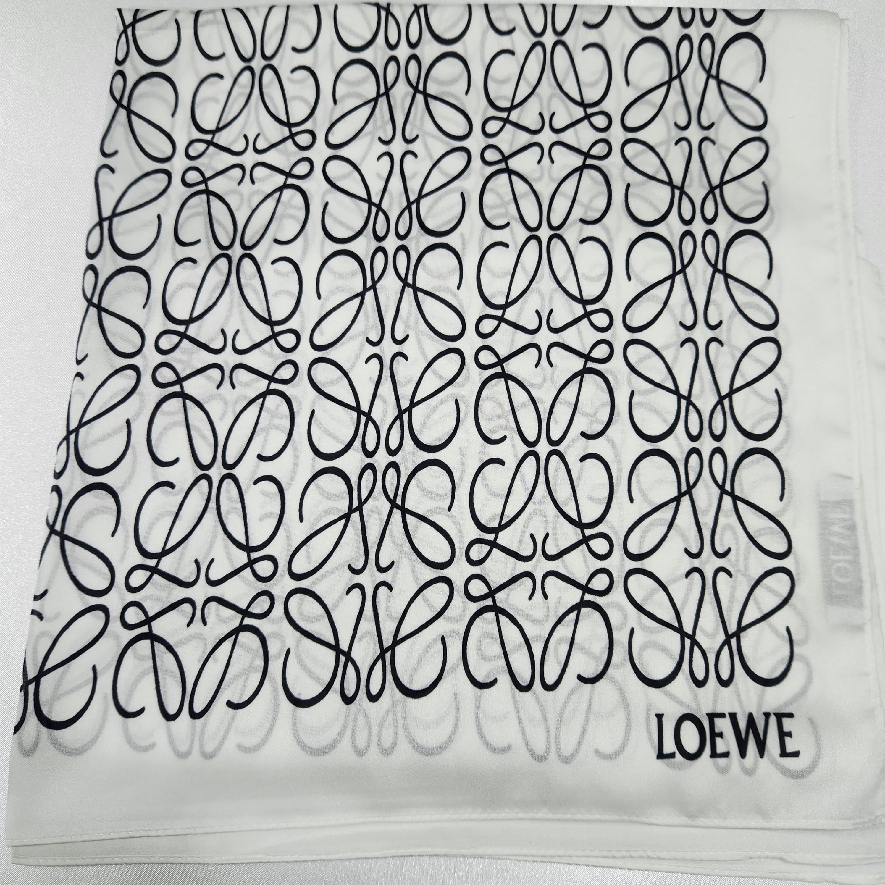 İthal Vual İpek Şal L desen