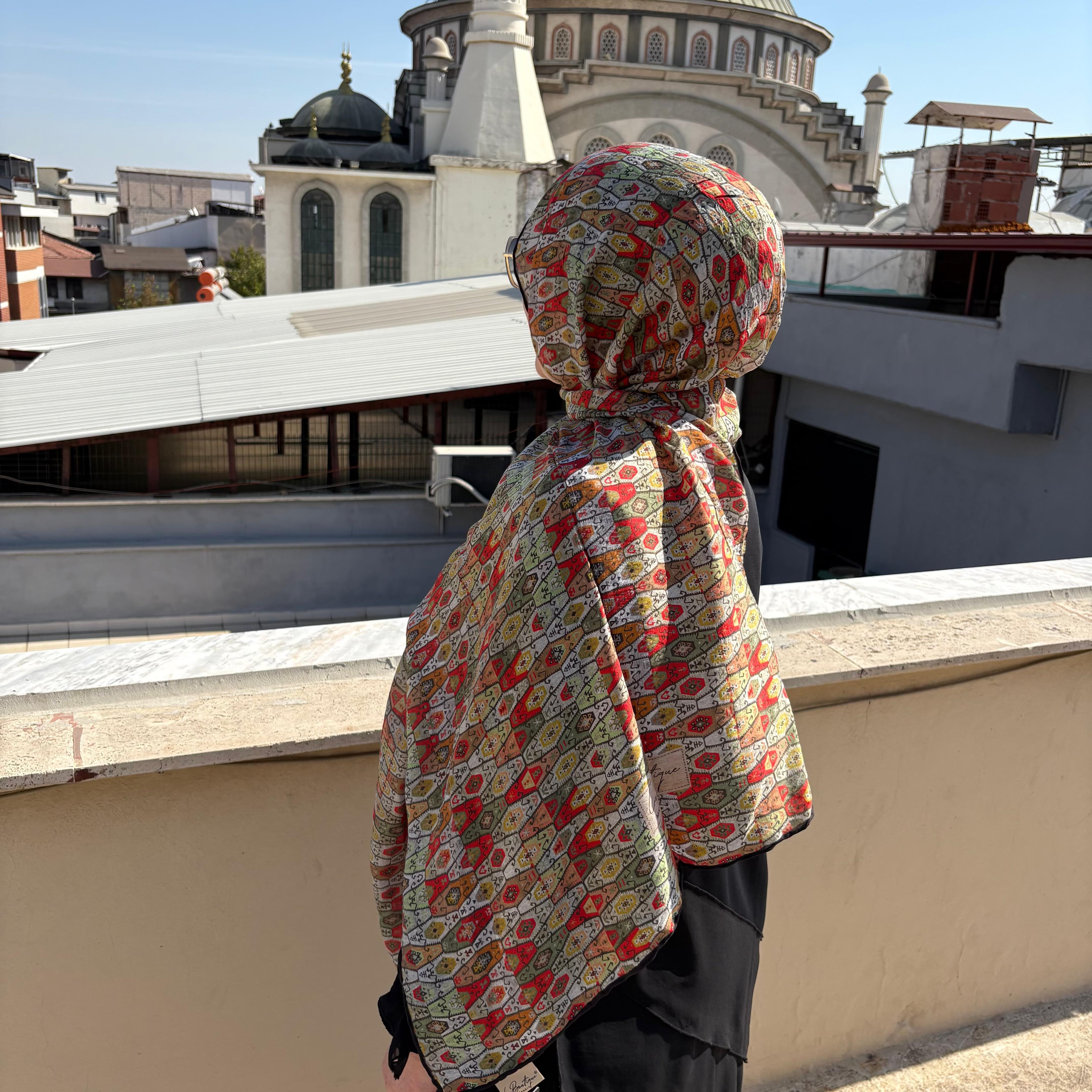 La Boutique 2025-2026 Sonbahar Kış Kreasyonu Şal