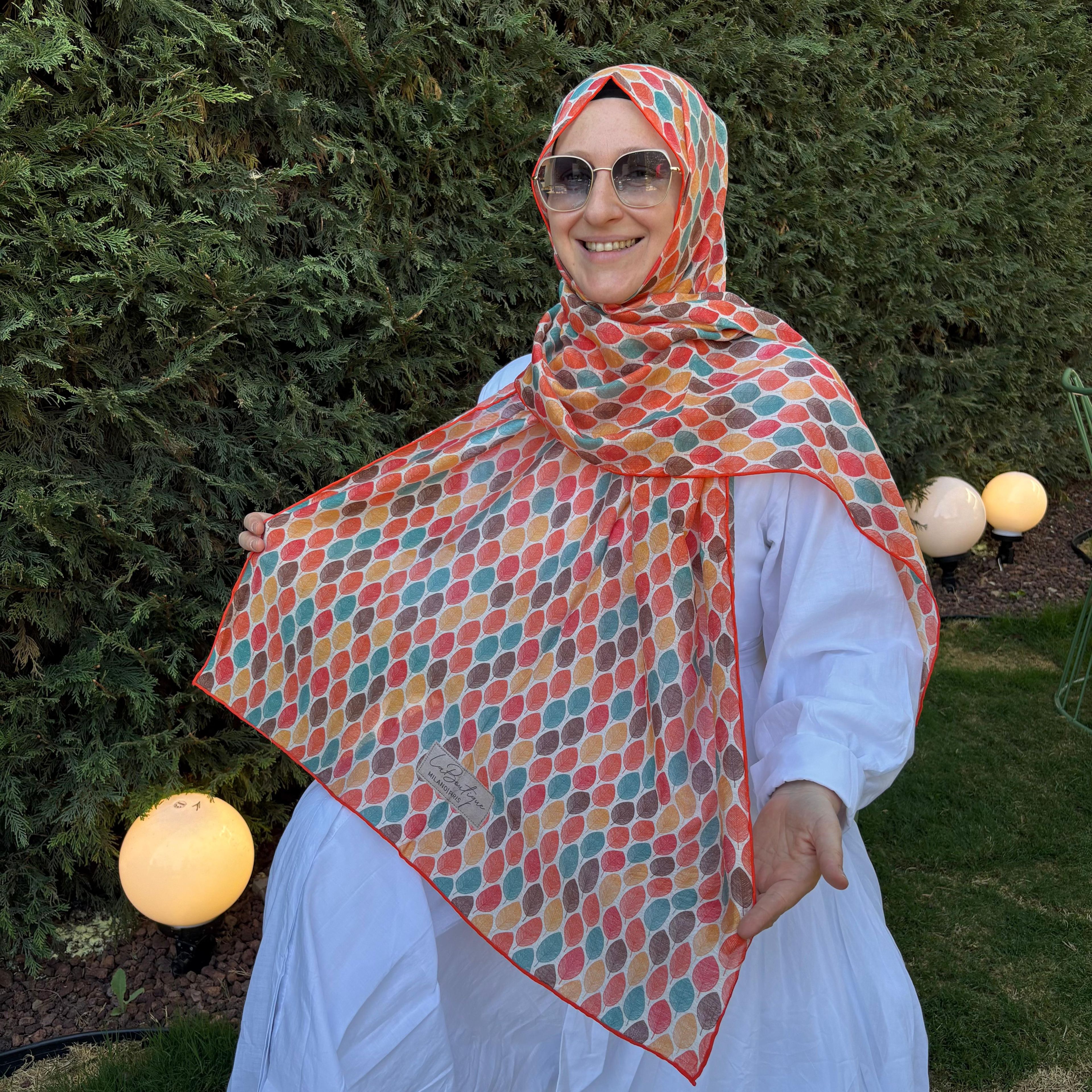 LA BOUTİQUE GÜZ YAZ ŞAL 2432-06