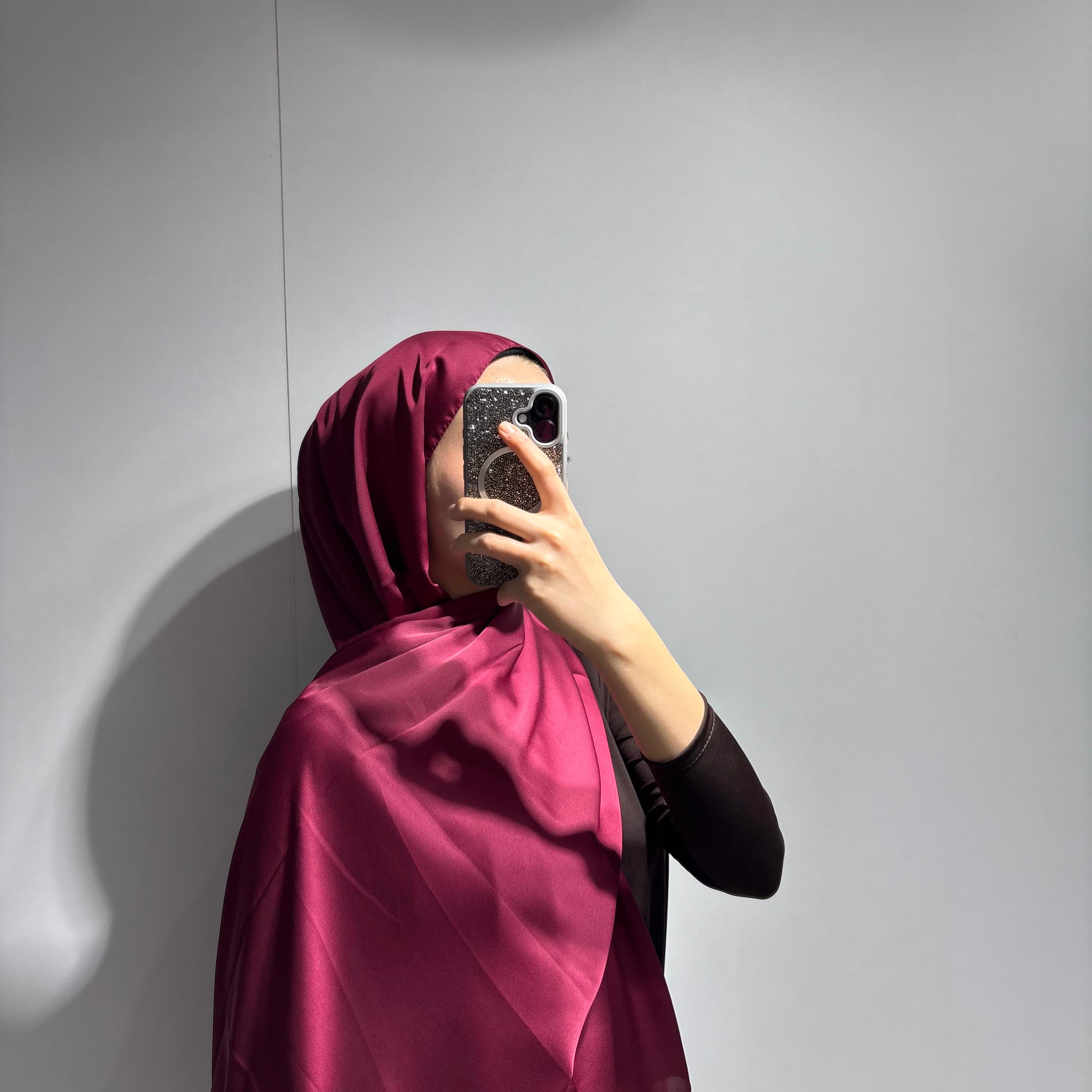 KC Kumlu İpek Şal - Erik