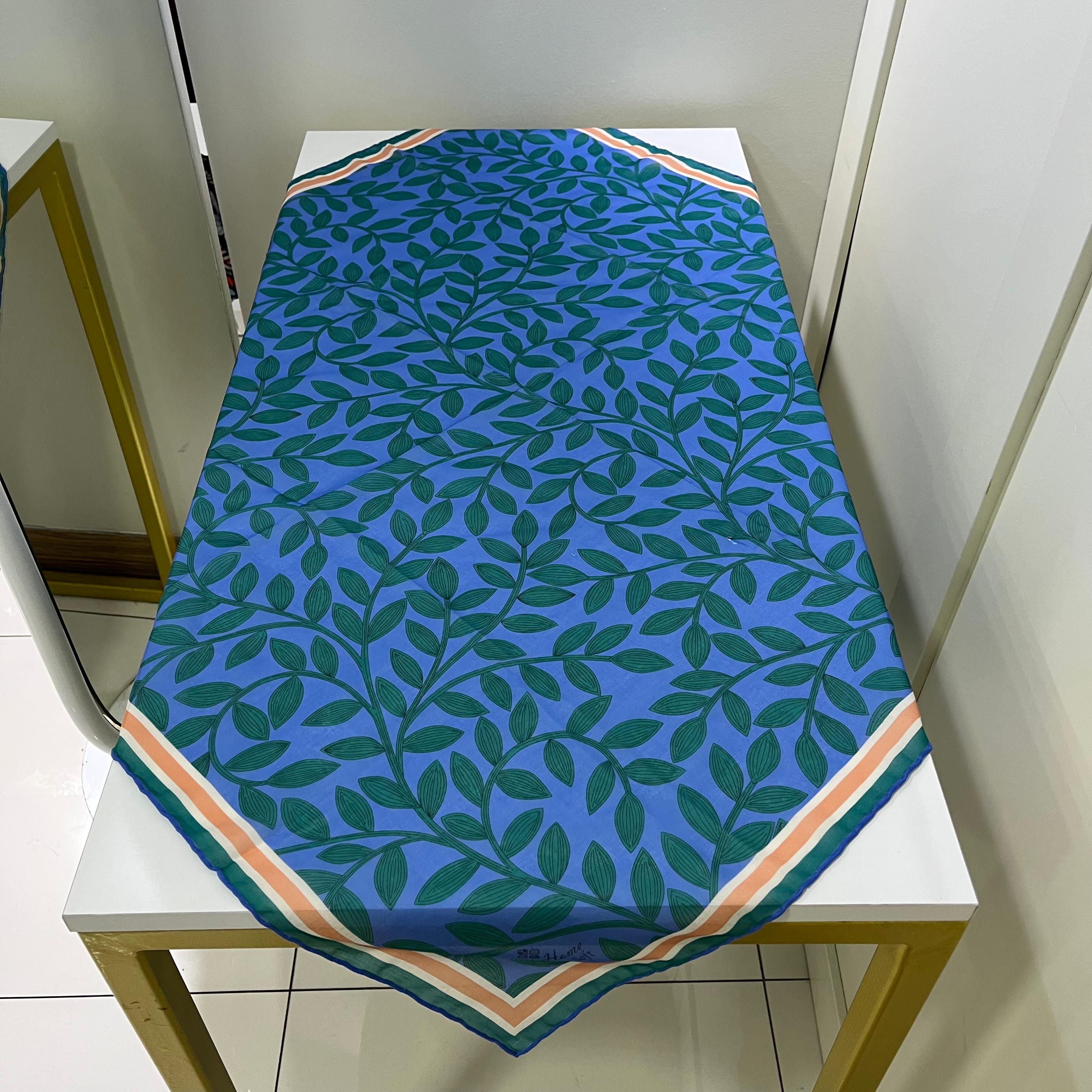 Silk Home Yaprak Desen