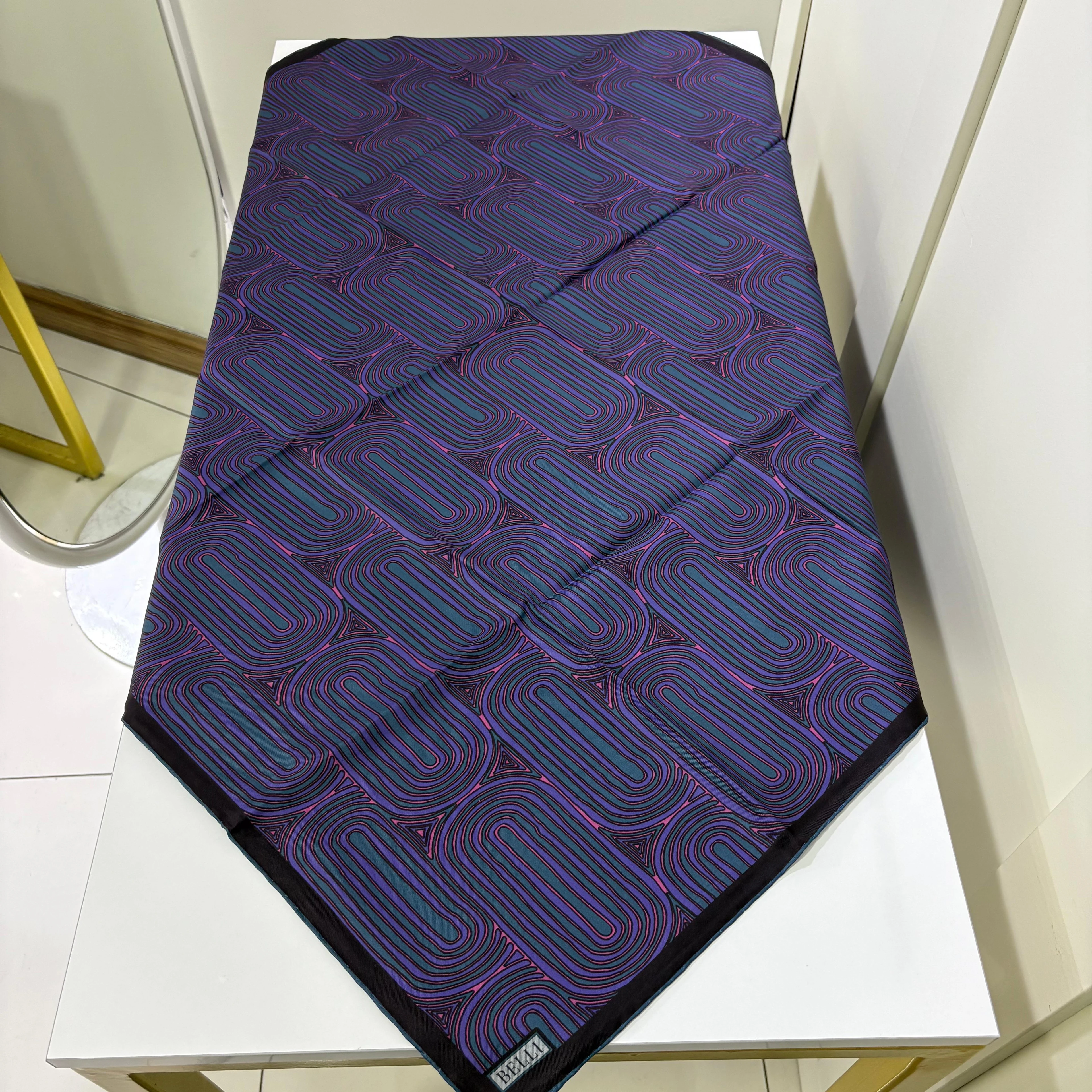 Belli 2025-2026 Sonbahar Kış Kreasyonu İpek Eşarp