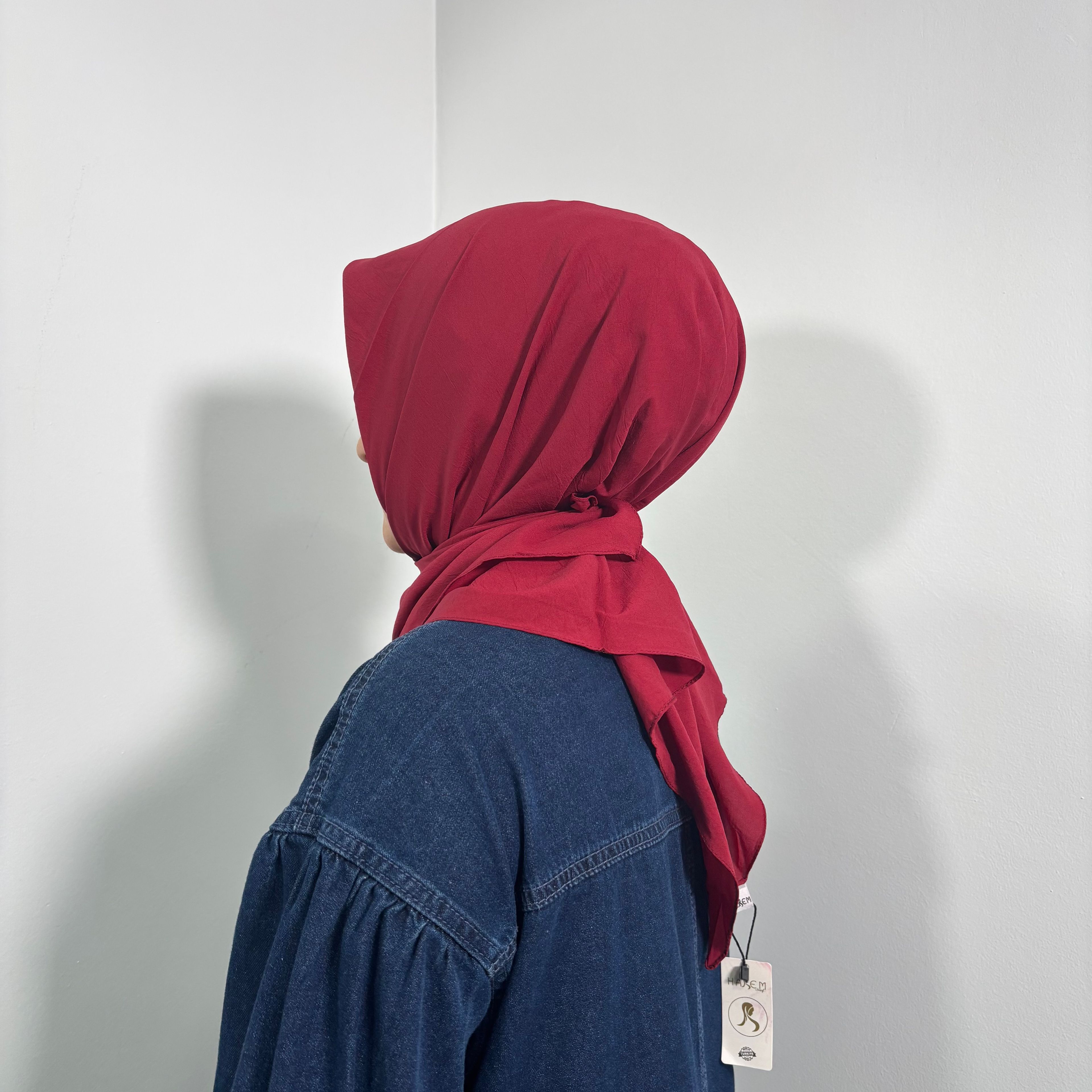 Yok Eşarp Asya Serisi - Bordo