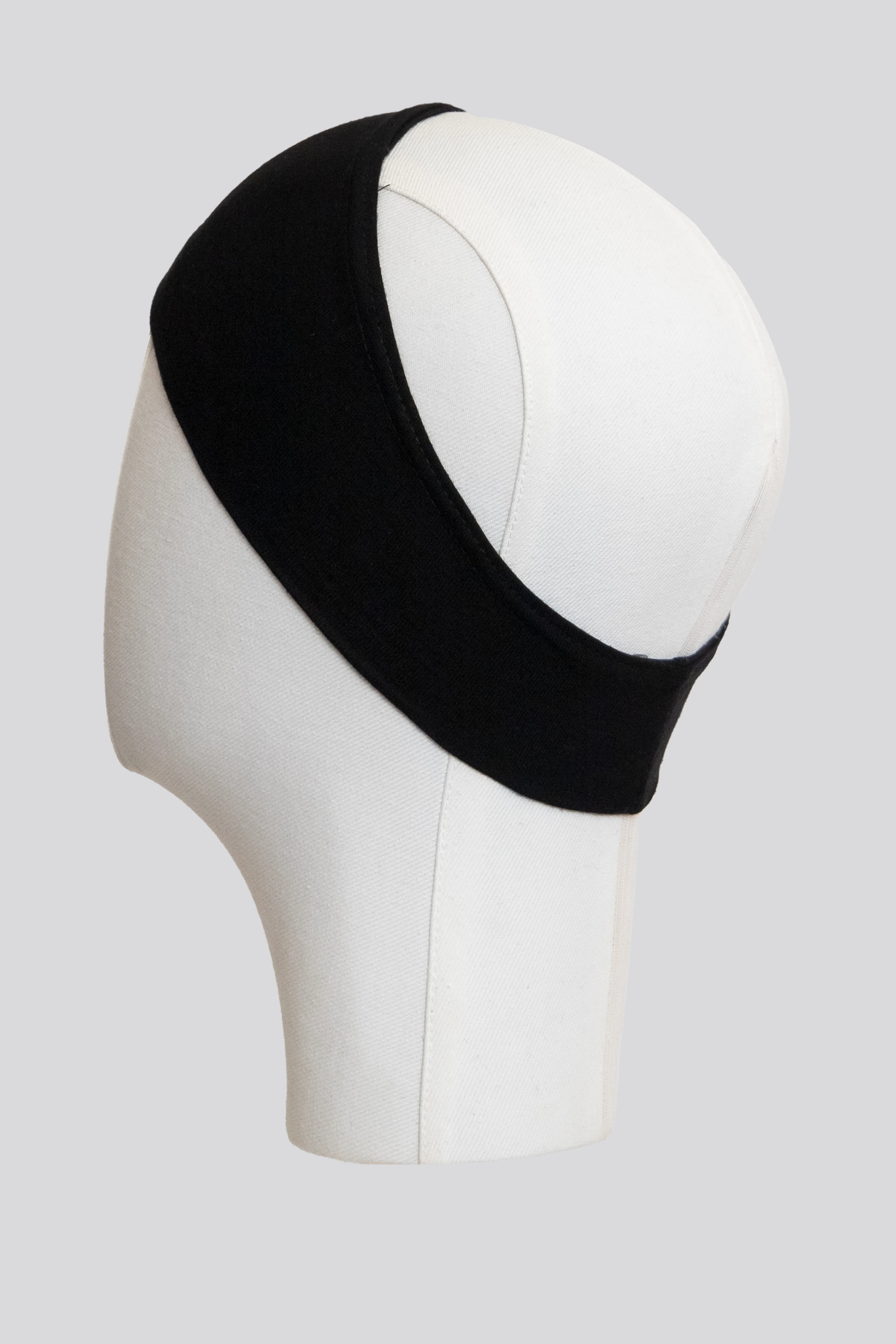 ÖNÜ SİLİKONLU BANDANA BONE - Siyah