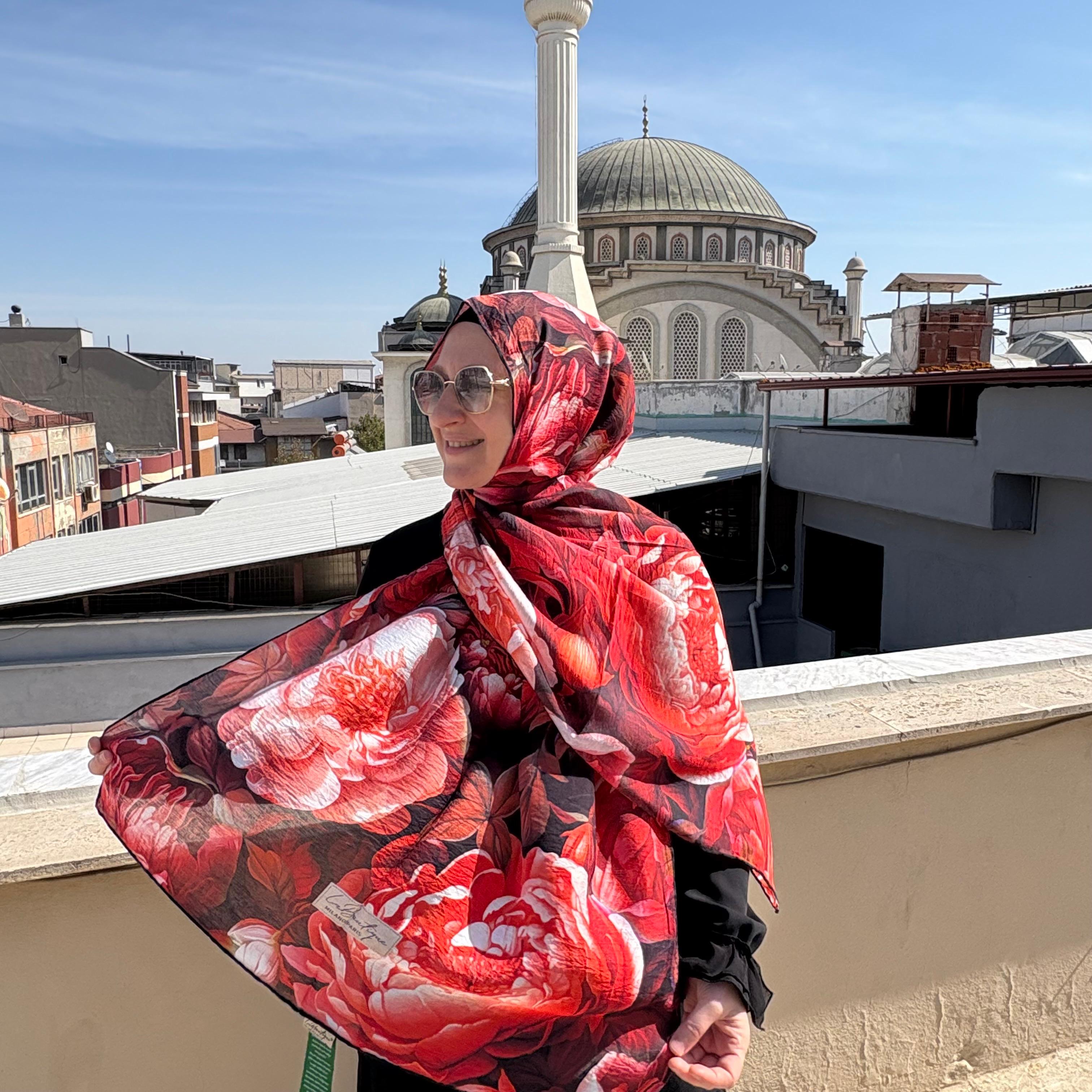 La Boutique 2025-2026 Sonbahar Kış Kreasyonu Şal