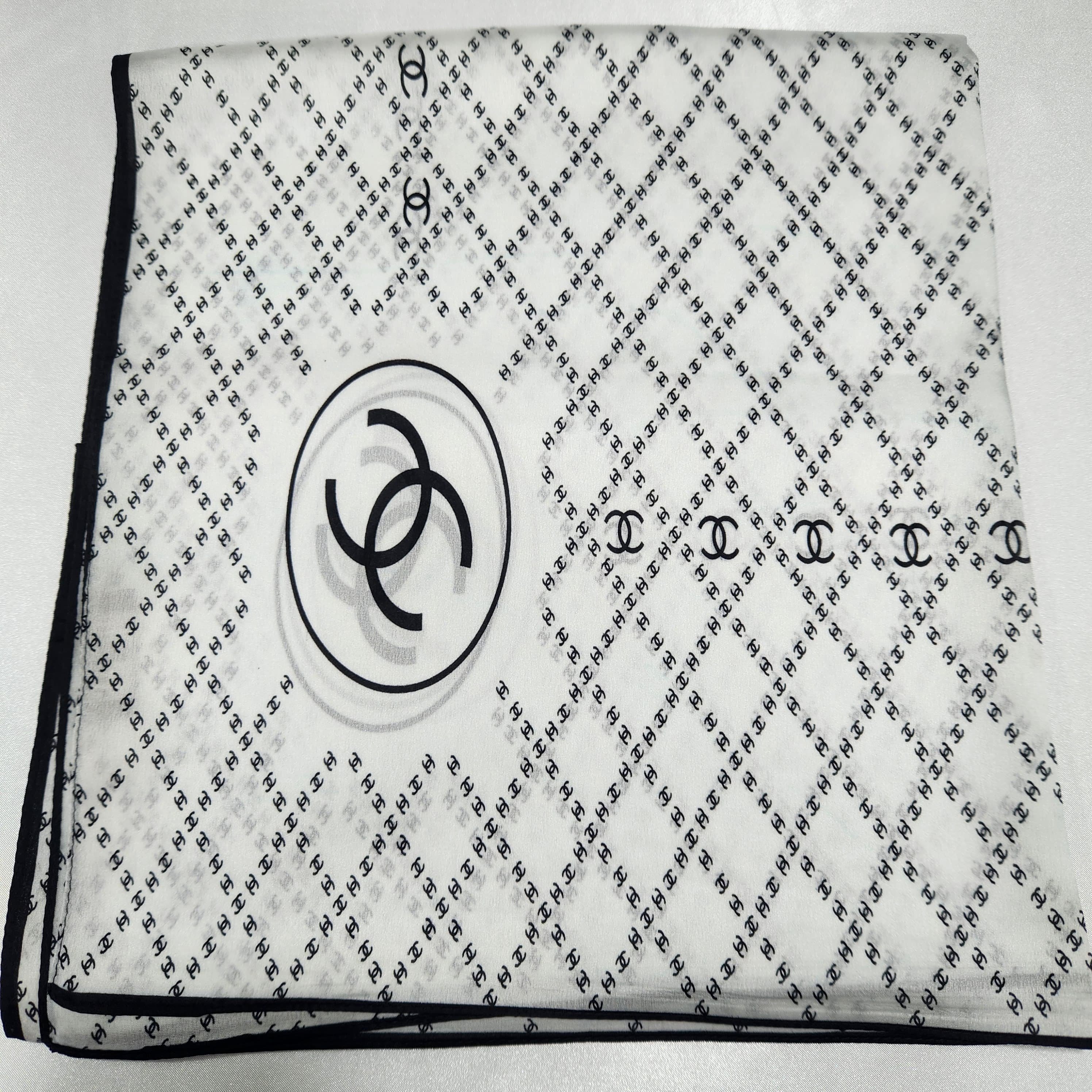 Chanel Monogram Vual İpek Şal