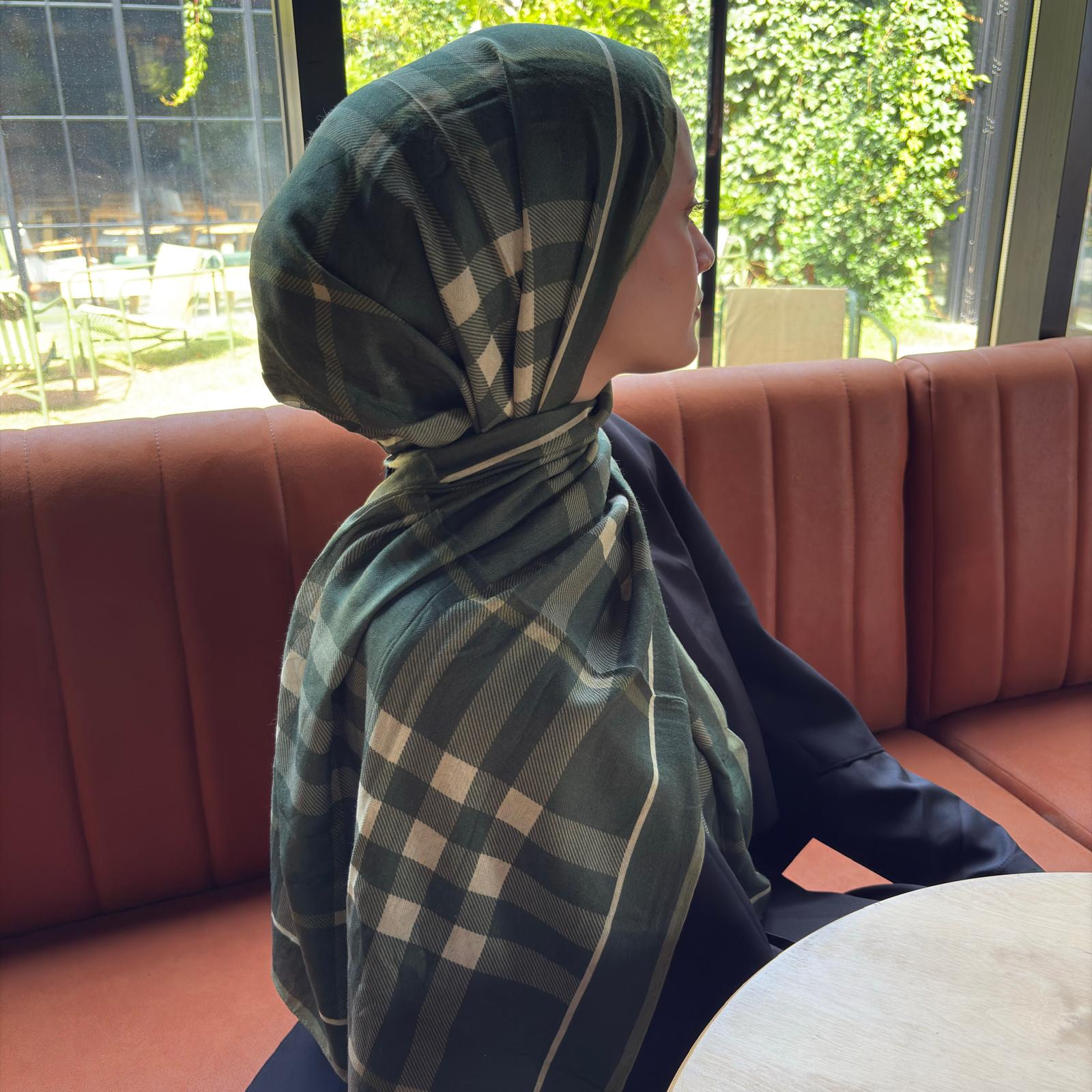 B Desen ithal Pamuk ipek şal