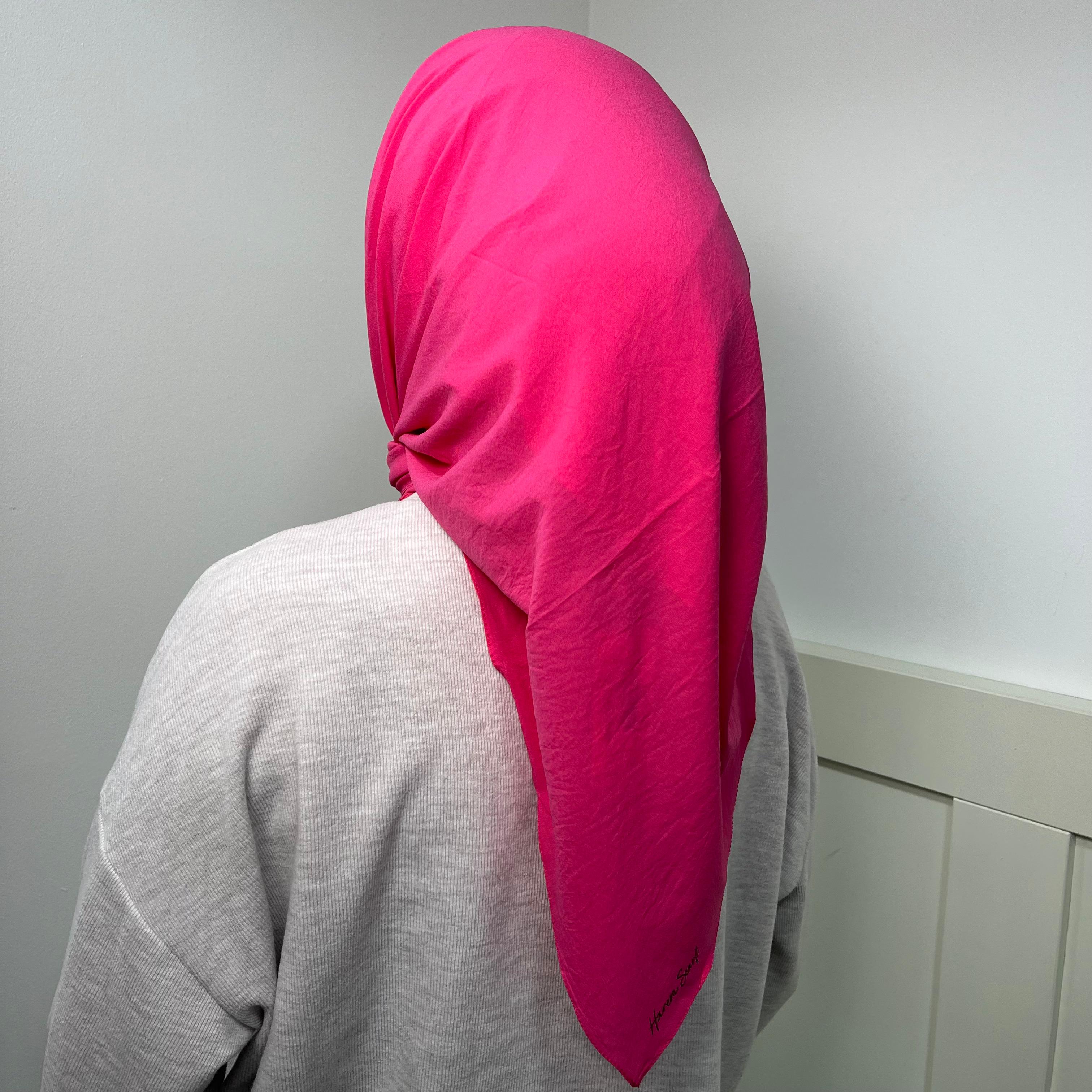 YOK EŞARP ASYA - Açık Fuşya