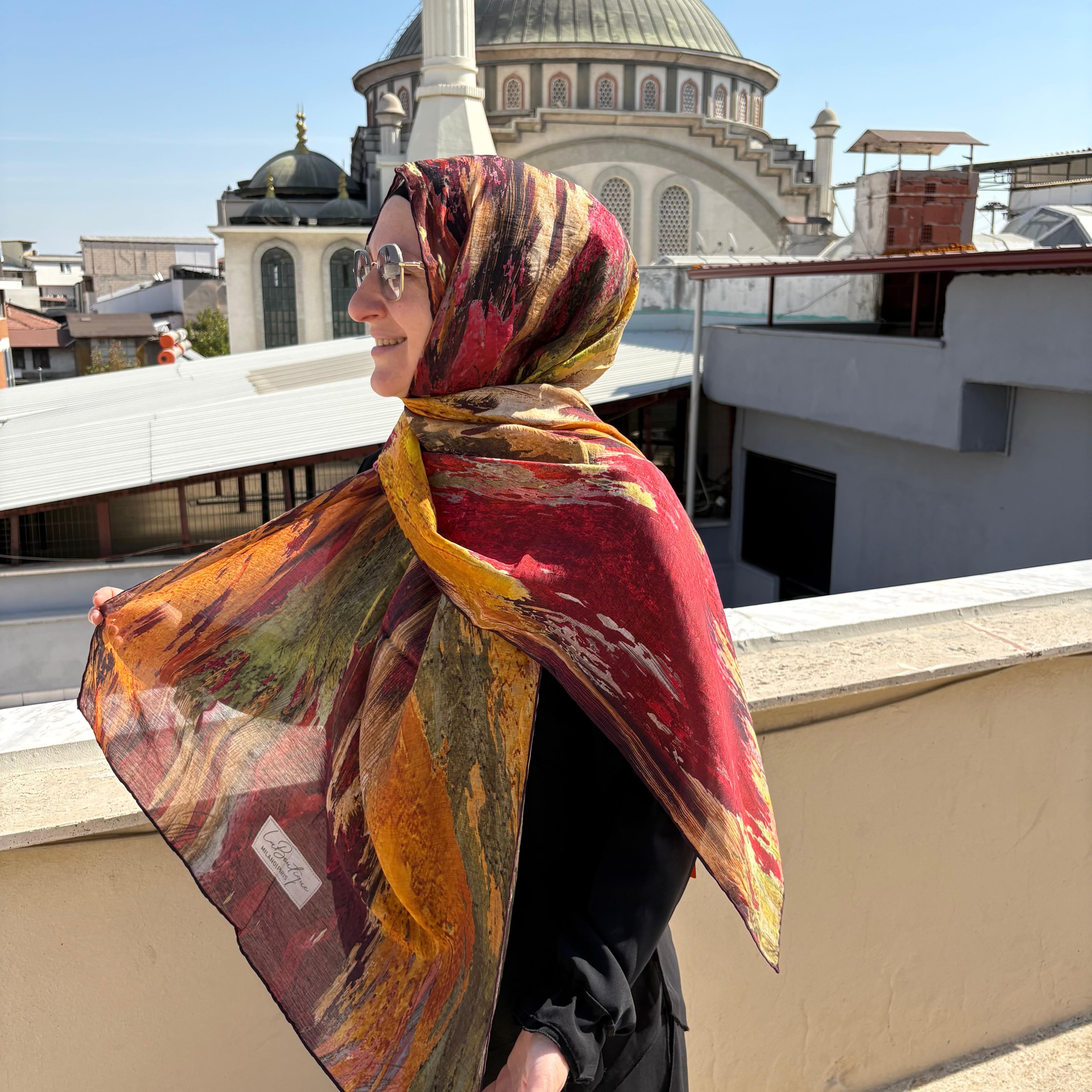 La Boutique 2025-2026 Sonbahar Kış Kreasyonu Şal
