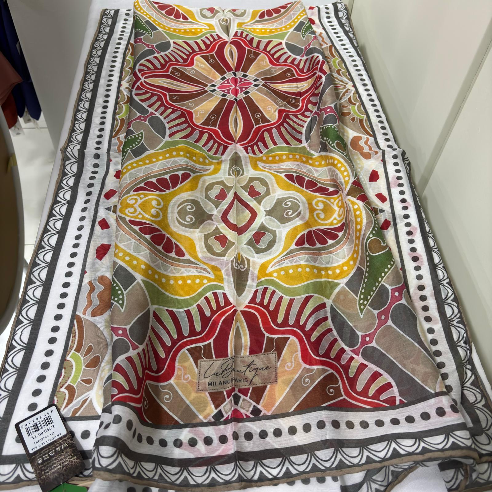 La Boutique Desenli Güz / Yaz Esintisi Şal