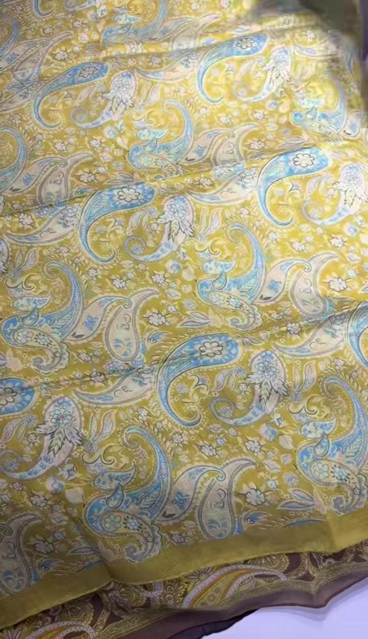 İpekevi Desenli Tensoft Eşarp Minimal Etnik