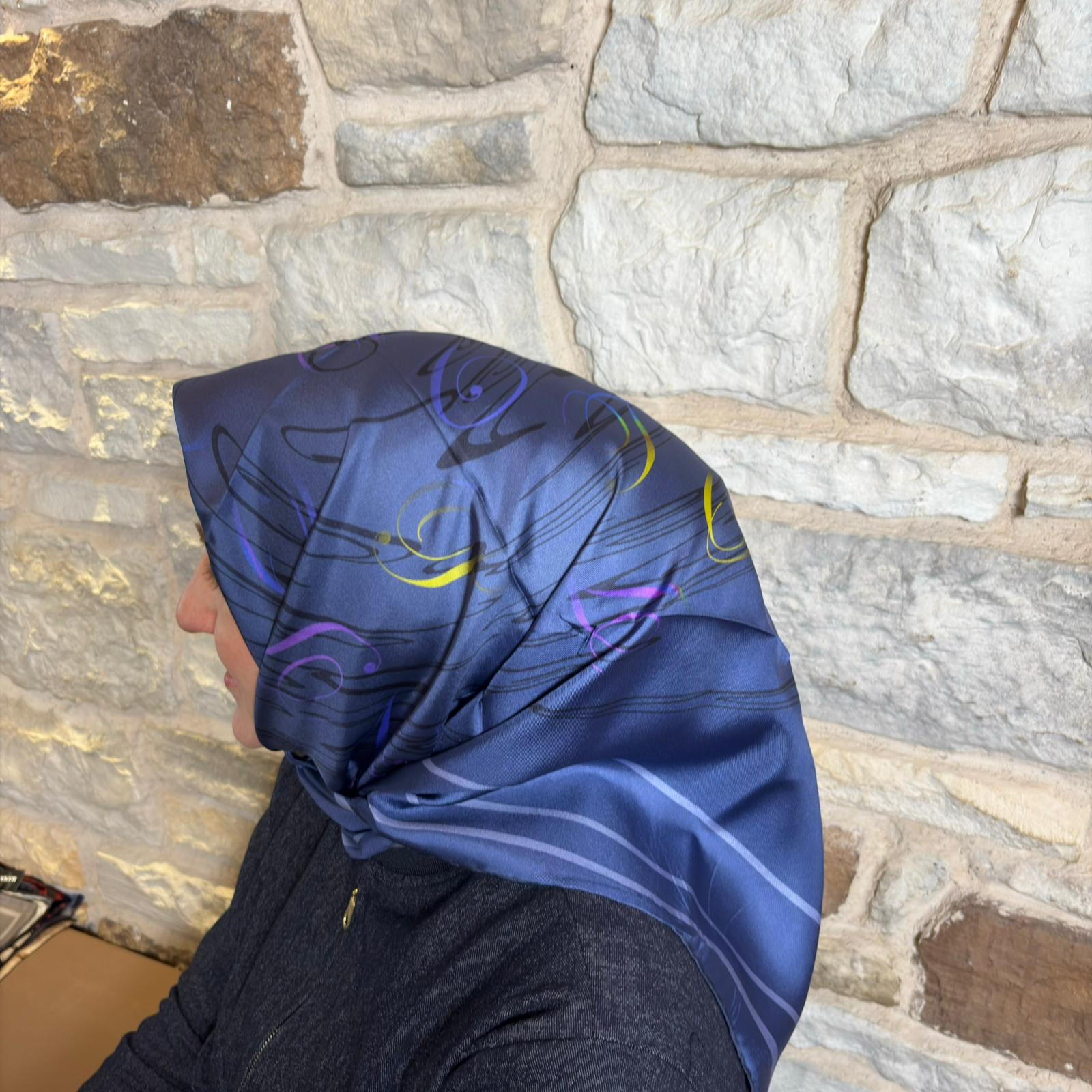 AKER AUTUMN-WINTER İPEK EŞARP TİVİL