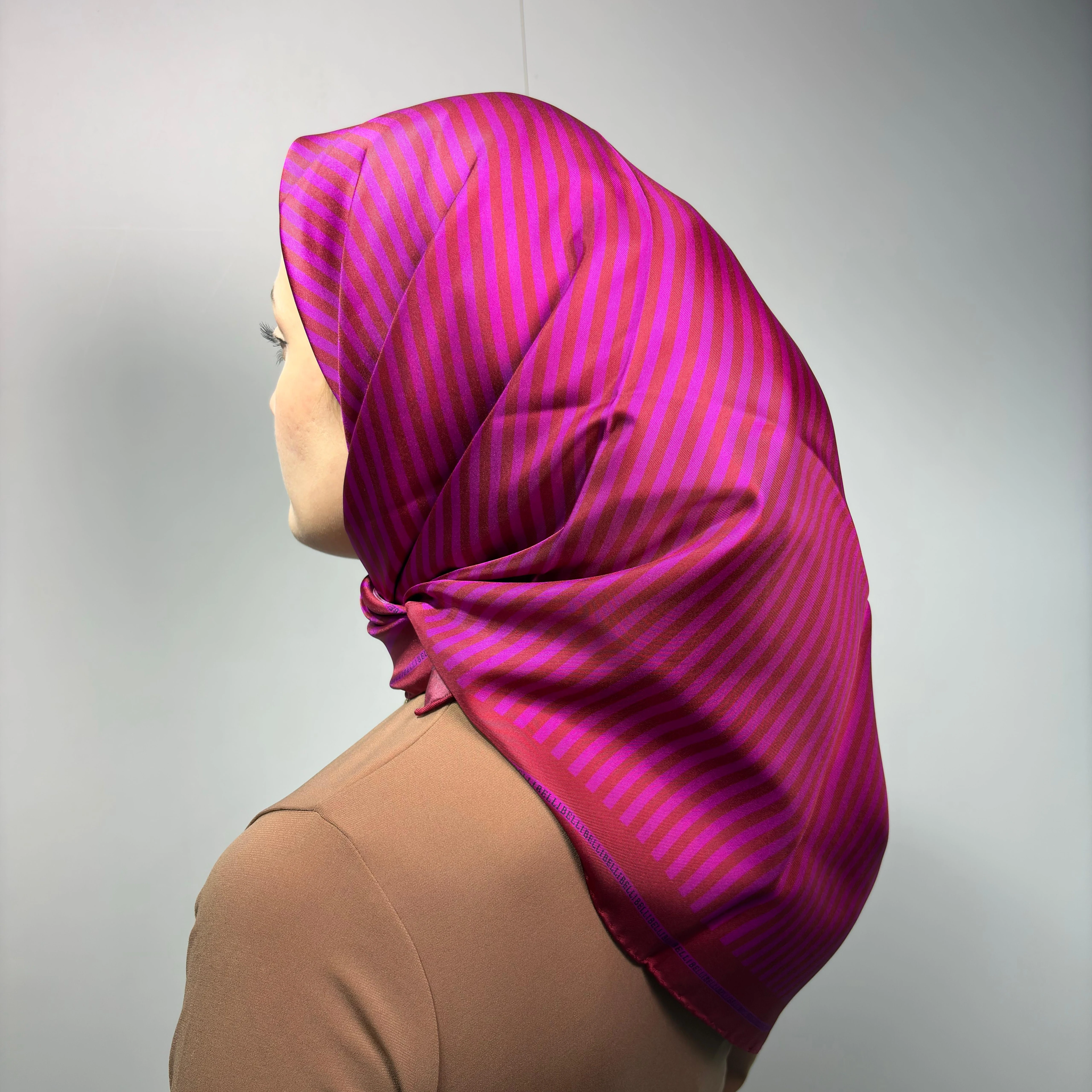 Belli 2025-2026 Sonbahar Kış Kreasyonu İpek Eşarp