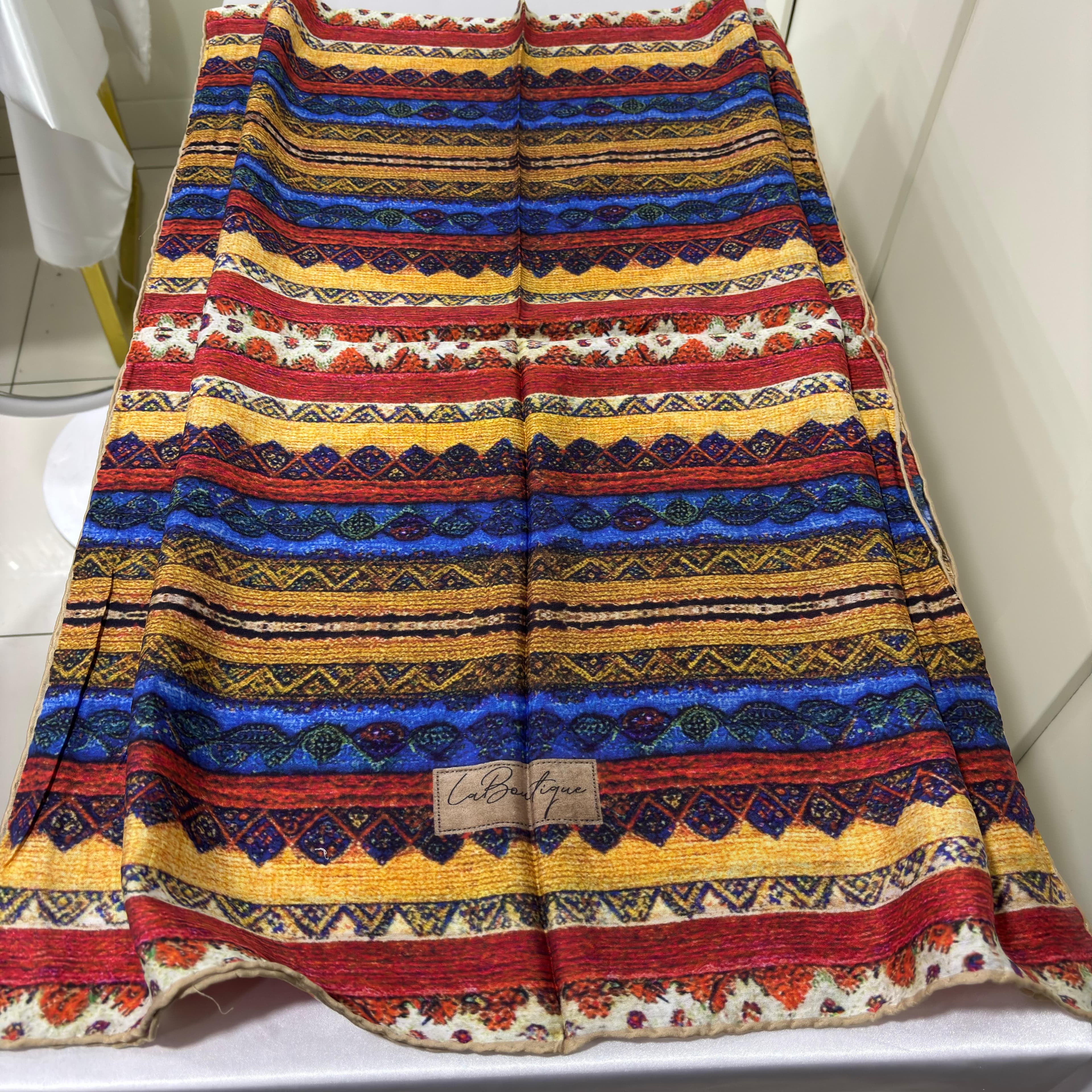 La Boutique Desenli Güz / Yaz Esintisi Şal GYSS224002