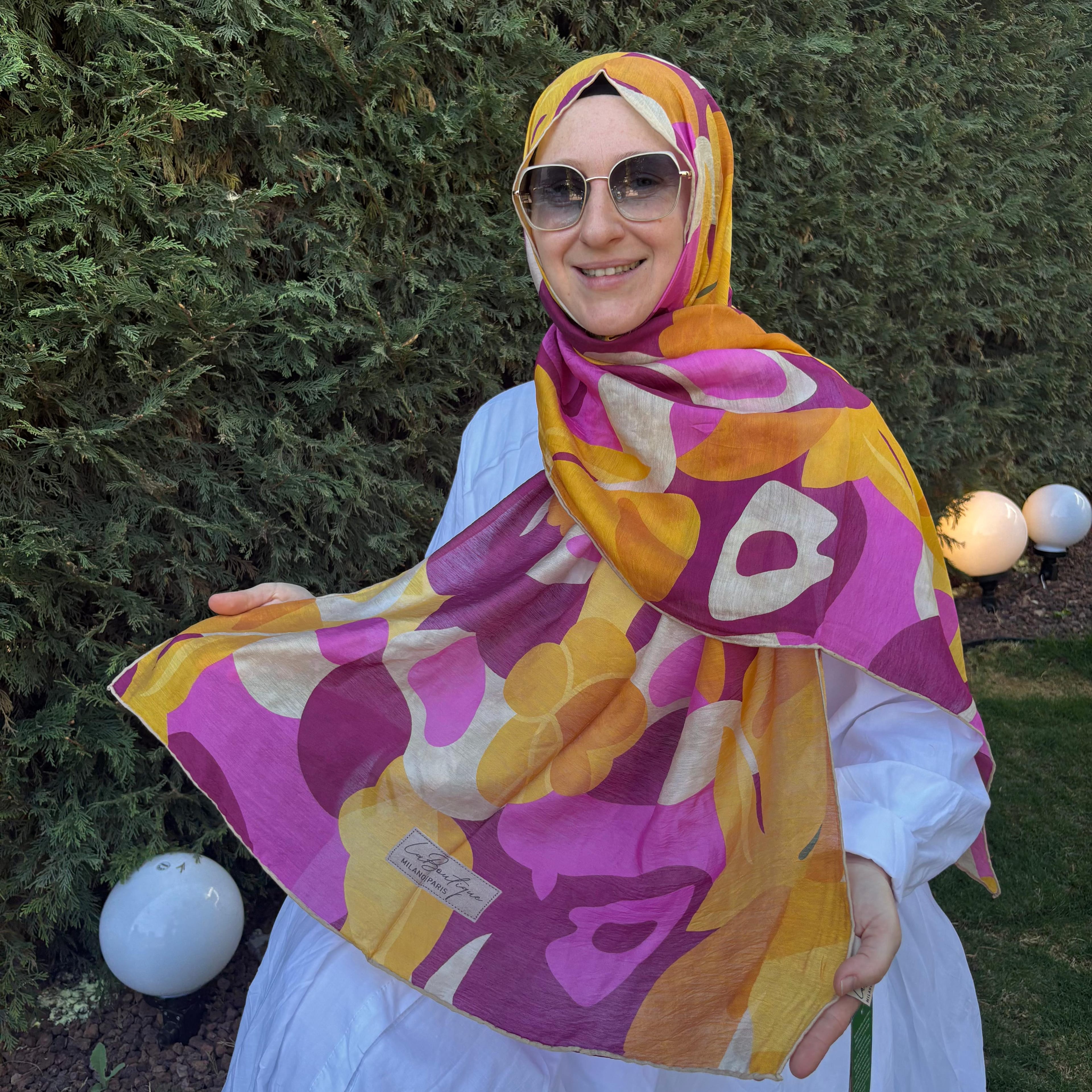 LA BOUTİQUE GÜZ YAZ ŞAL 2434-02 
