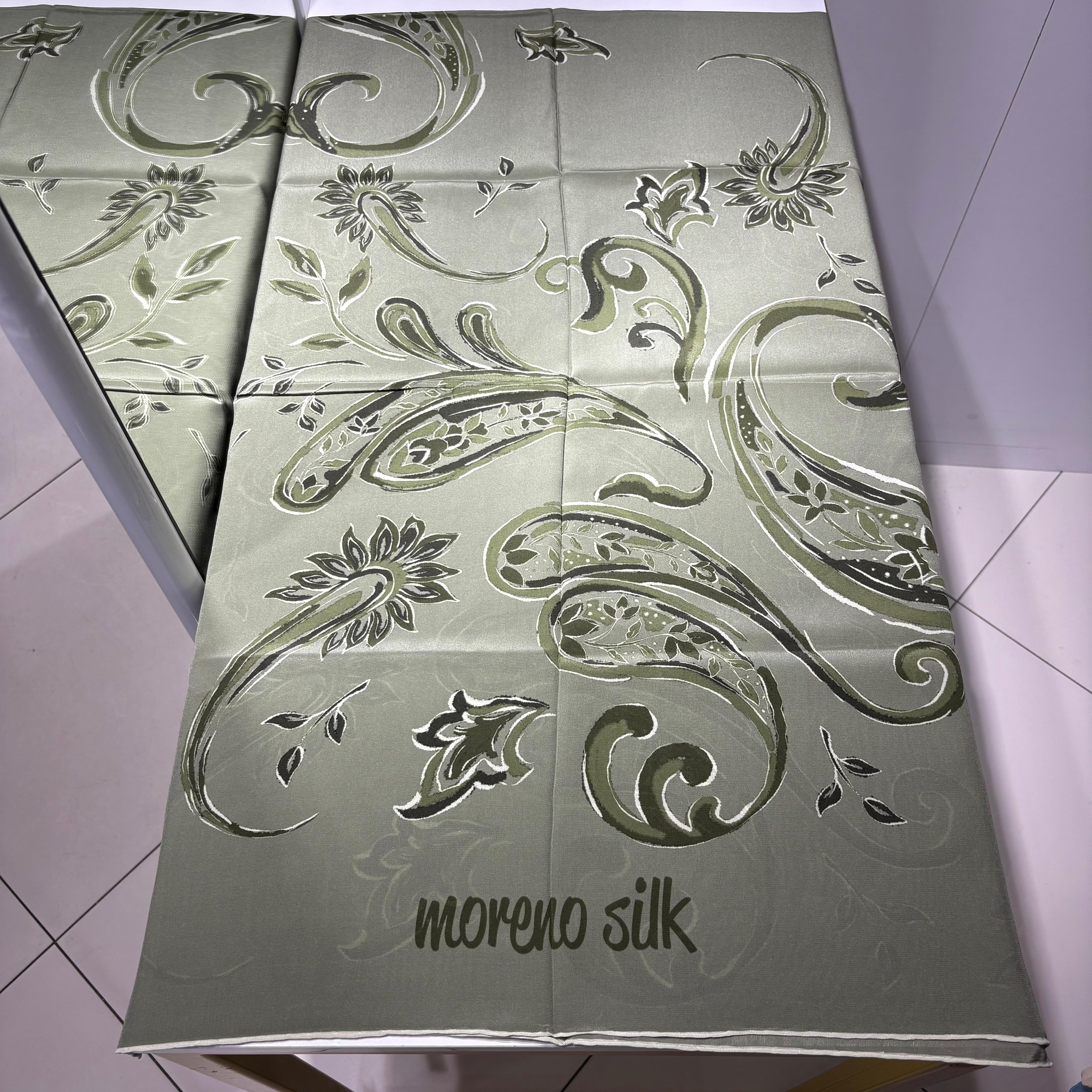 MorenıSilk Khaki Bloom