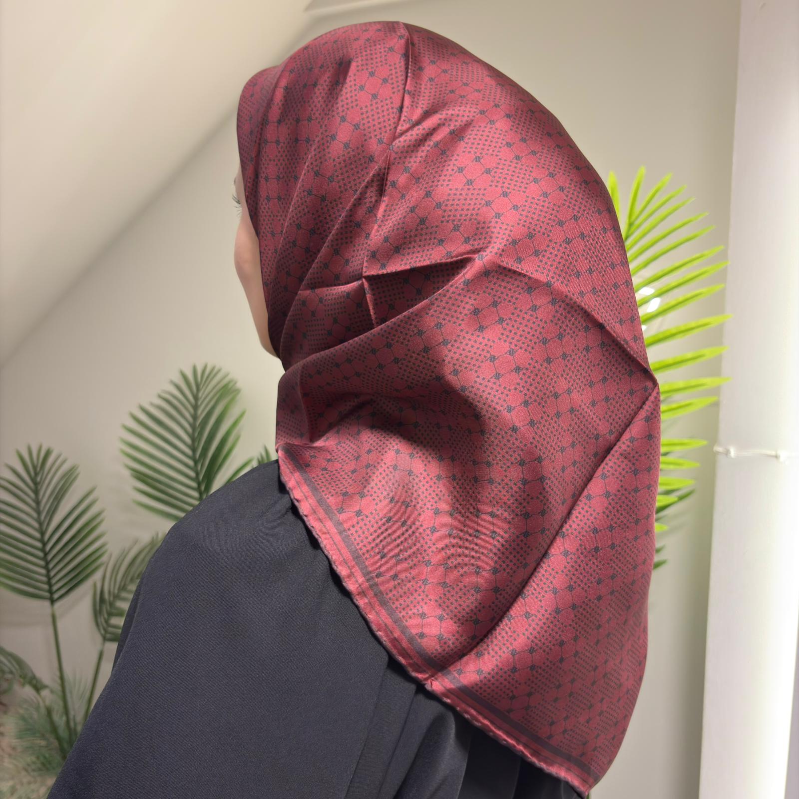 Armine 2025-2026 Sonbahar kış Kreasyonu İpek Eşarp 56-9440D(T)