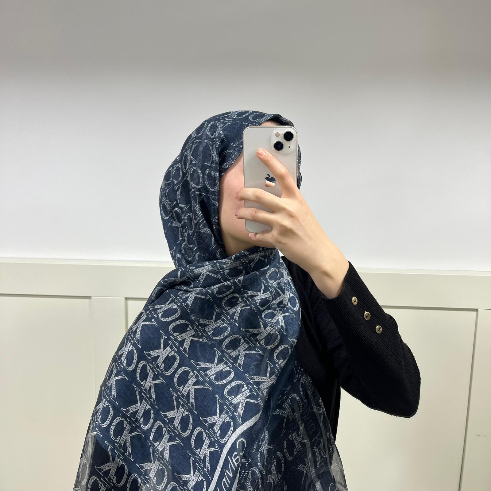 CK İthal Lacivert şal