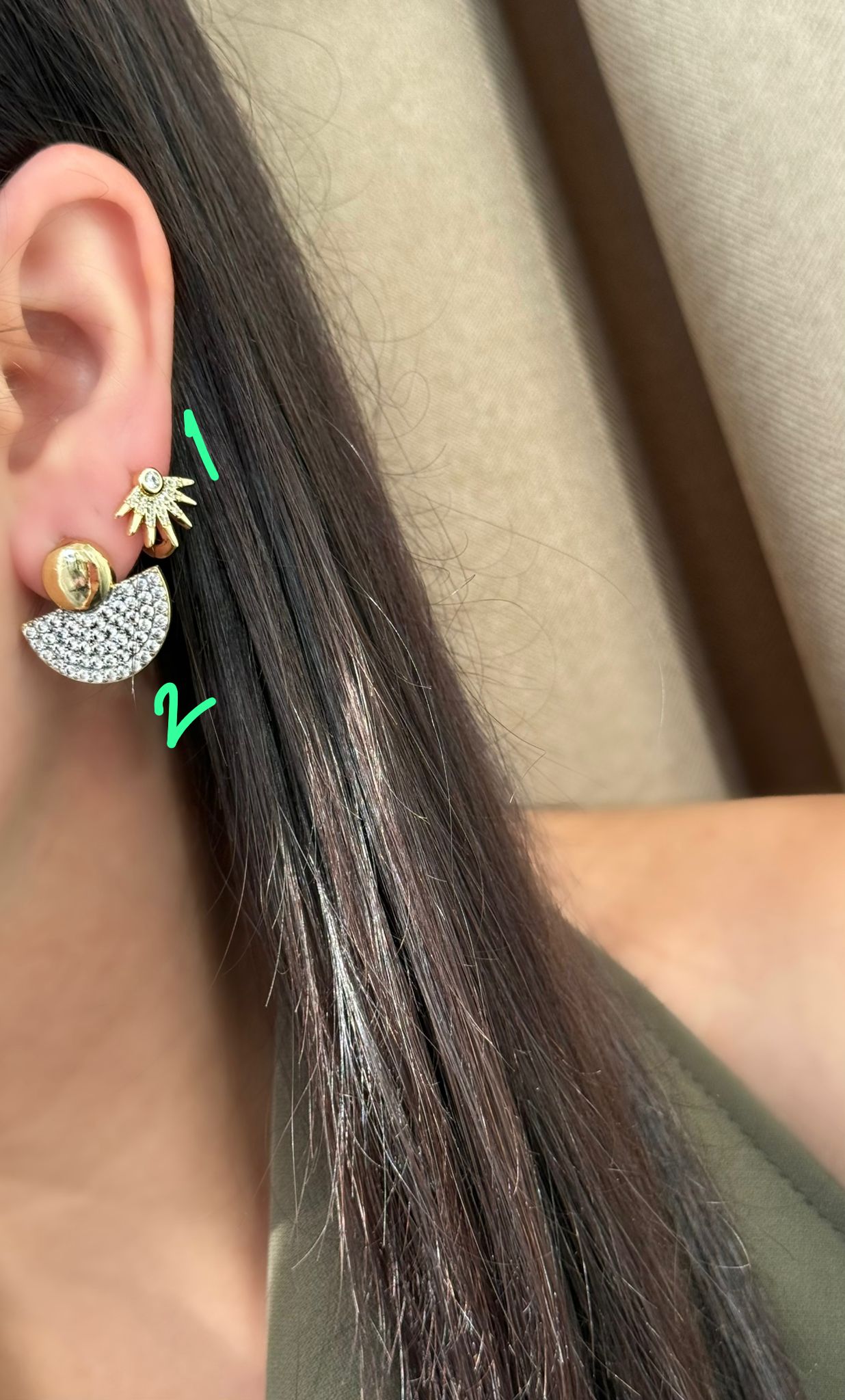 Vip 14 K Renk Trend Küpeler