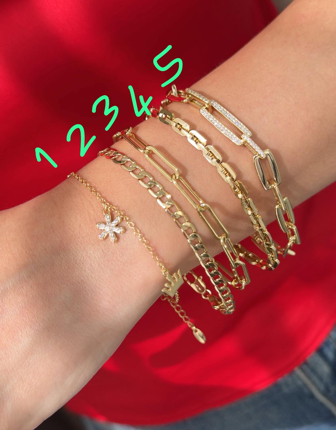 14 K Renk Kuyumcu Model New Bileklikler