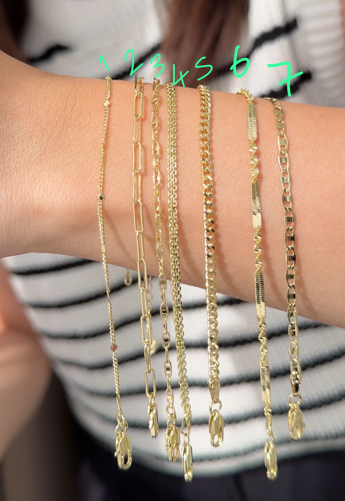 14 K Renk Premium Minimal Bileklikler