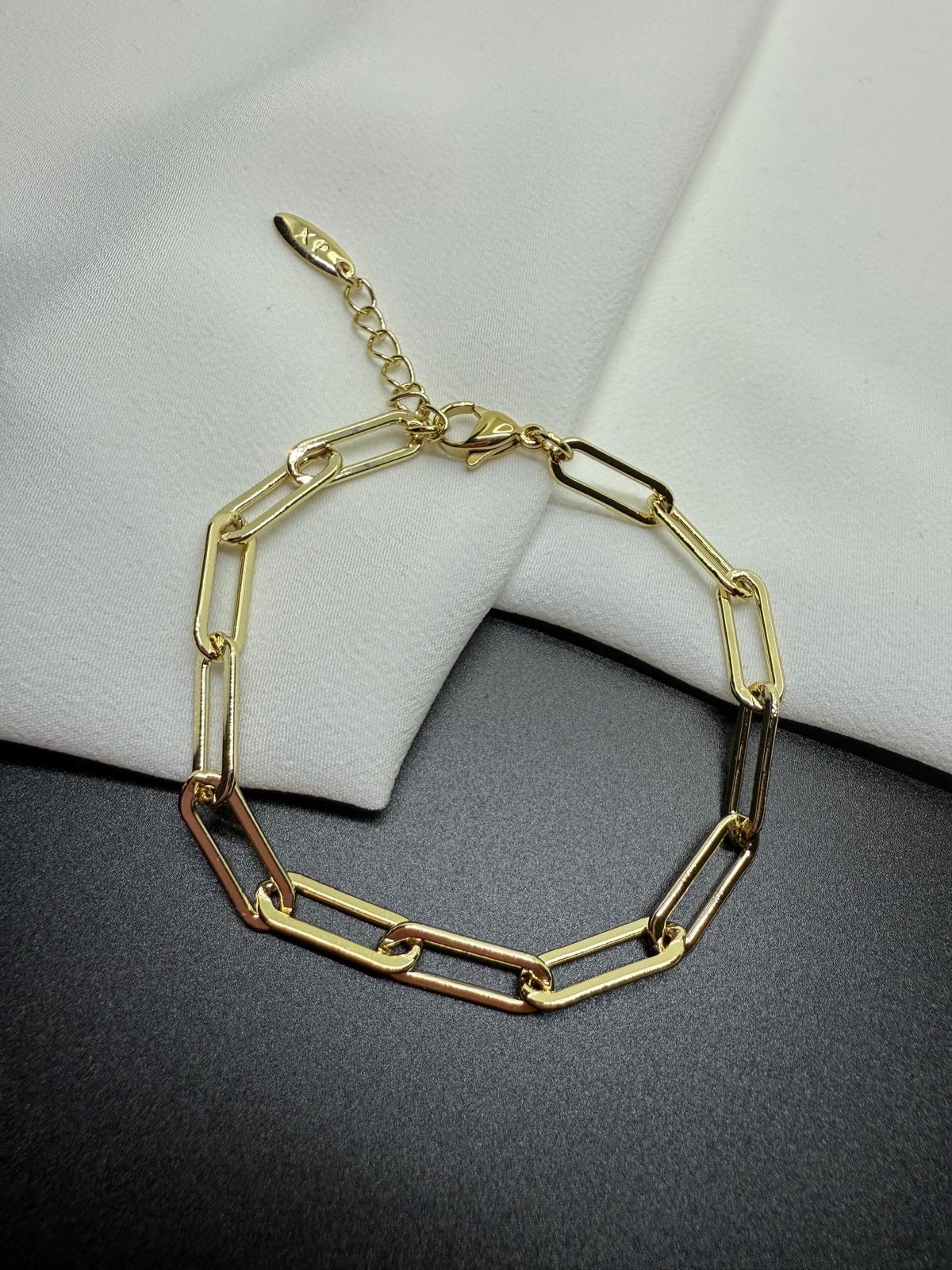 Vip 14 K Renk Ataç Zincir Bileklik