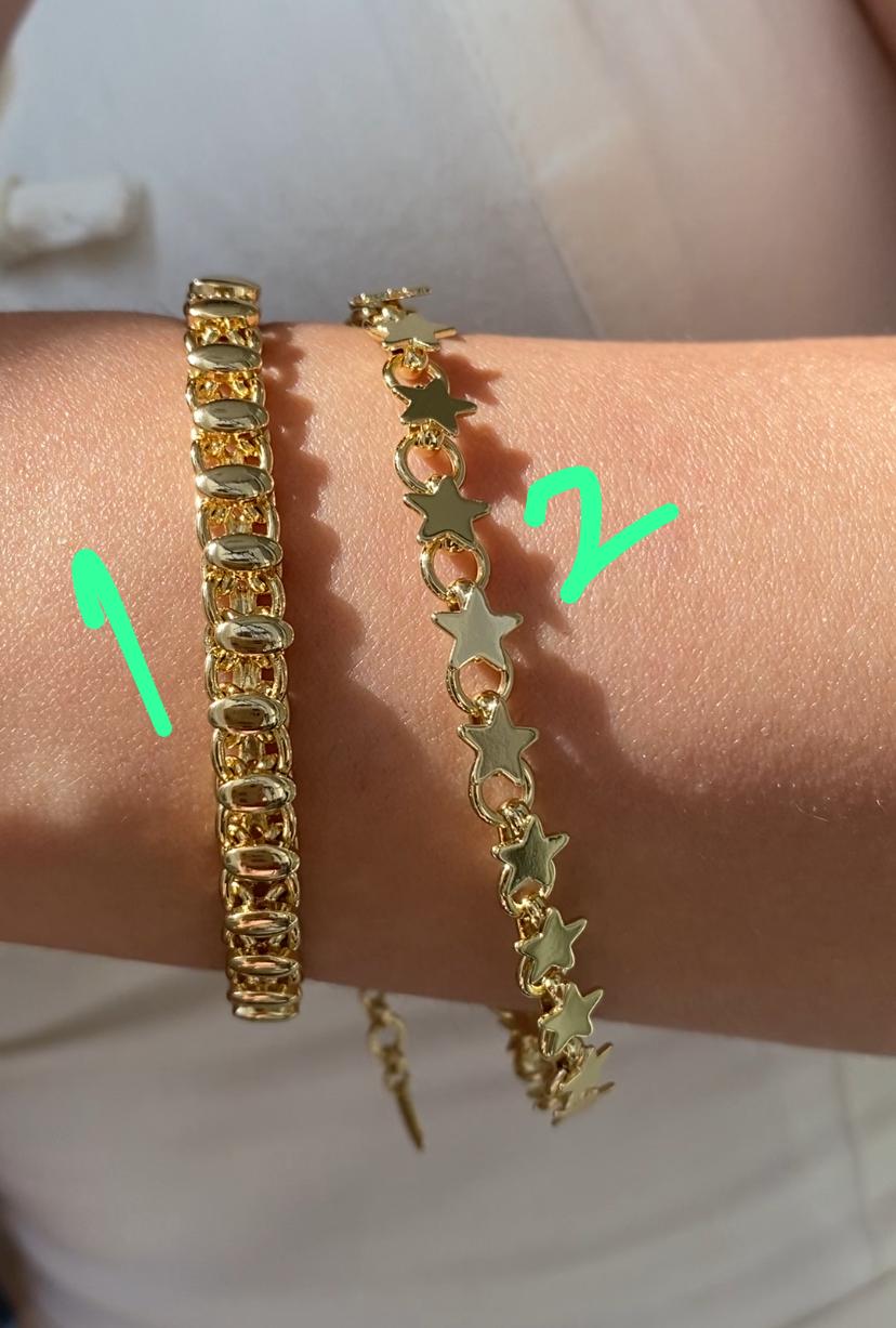 14 K Renk Kuyumcu Model Bileklikler