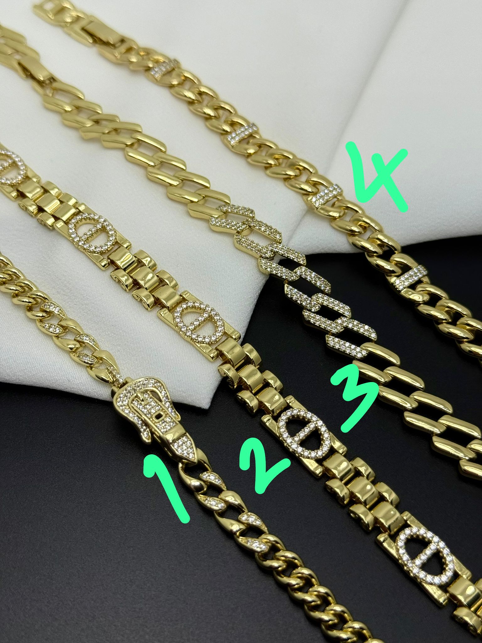 Vip 14 K Renk New Kuyum Bileklikler