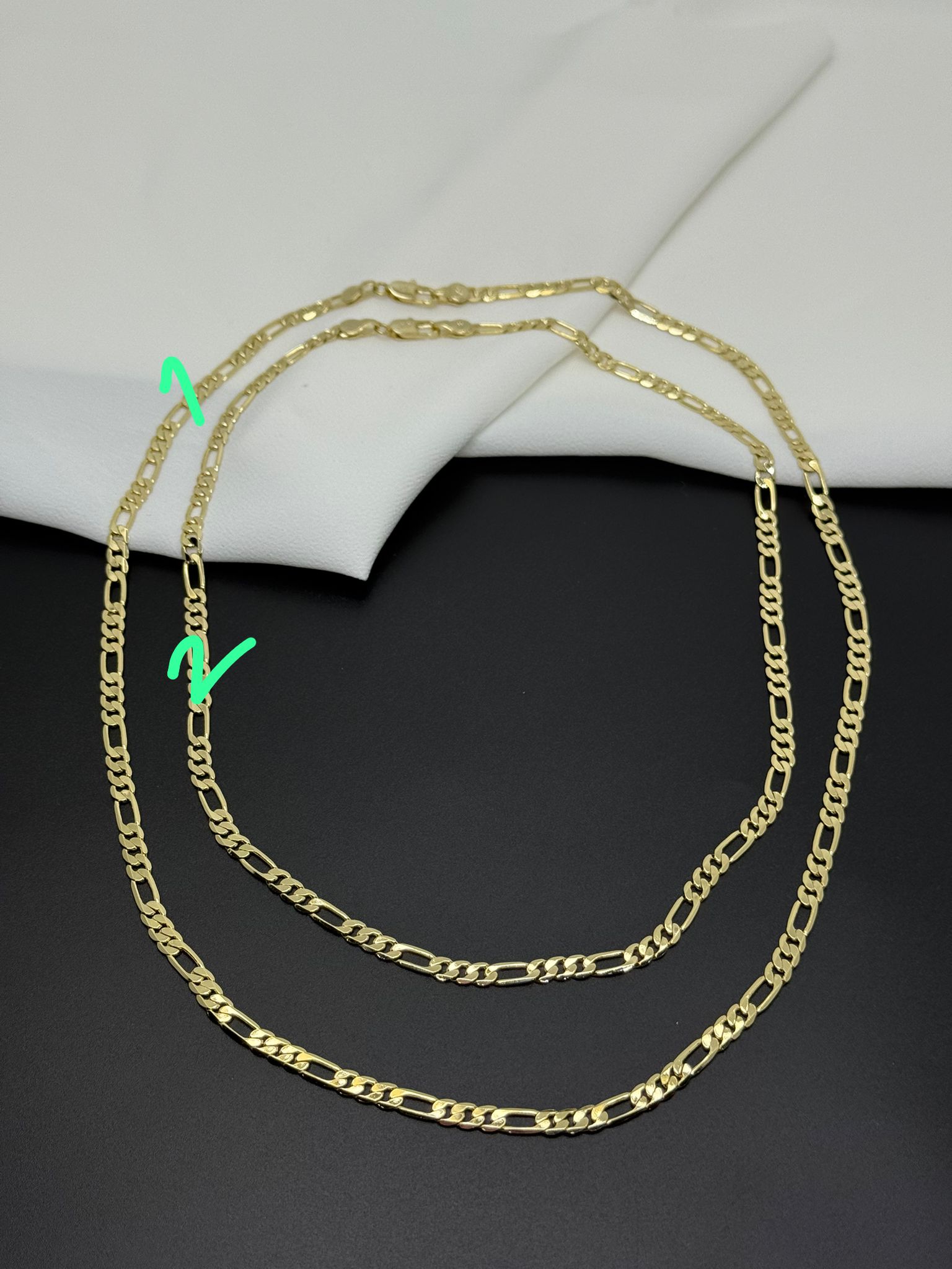 14 K Renk Vip Klass Zincir Kolyeler