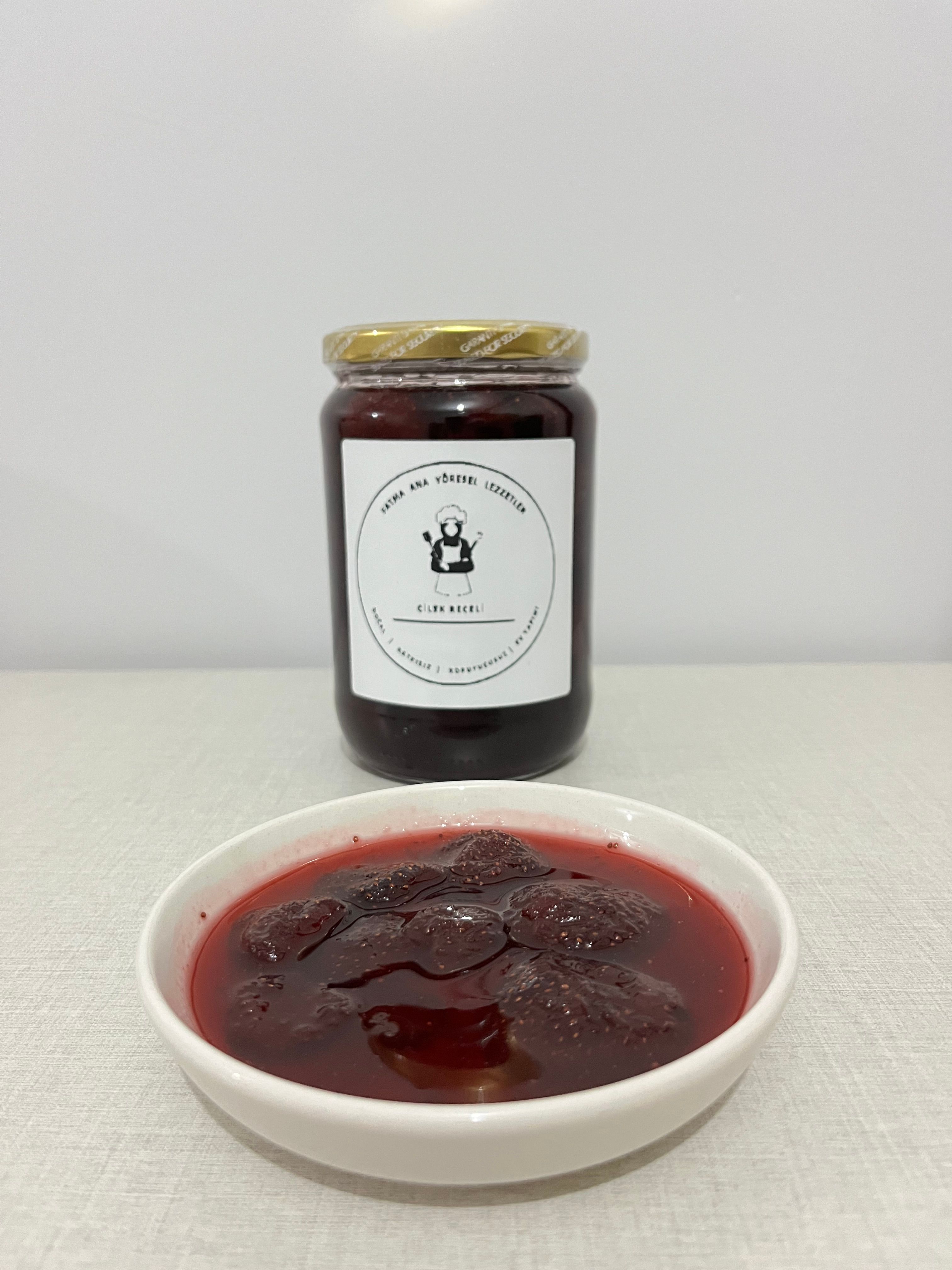 Çilek Reçeli (Doğal, Ev Yapımı) 800 Gr