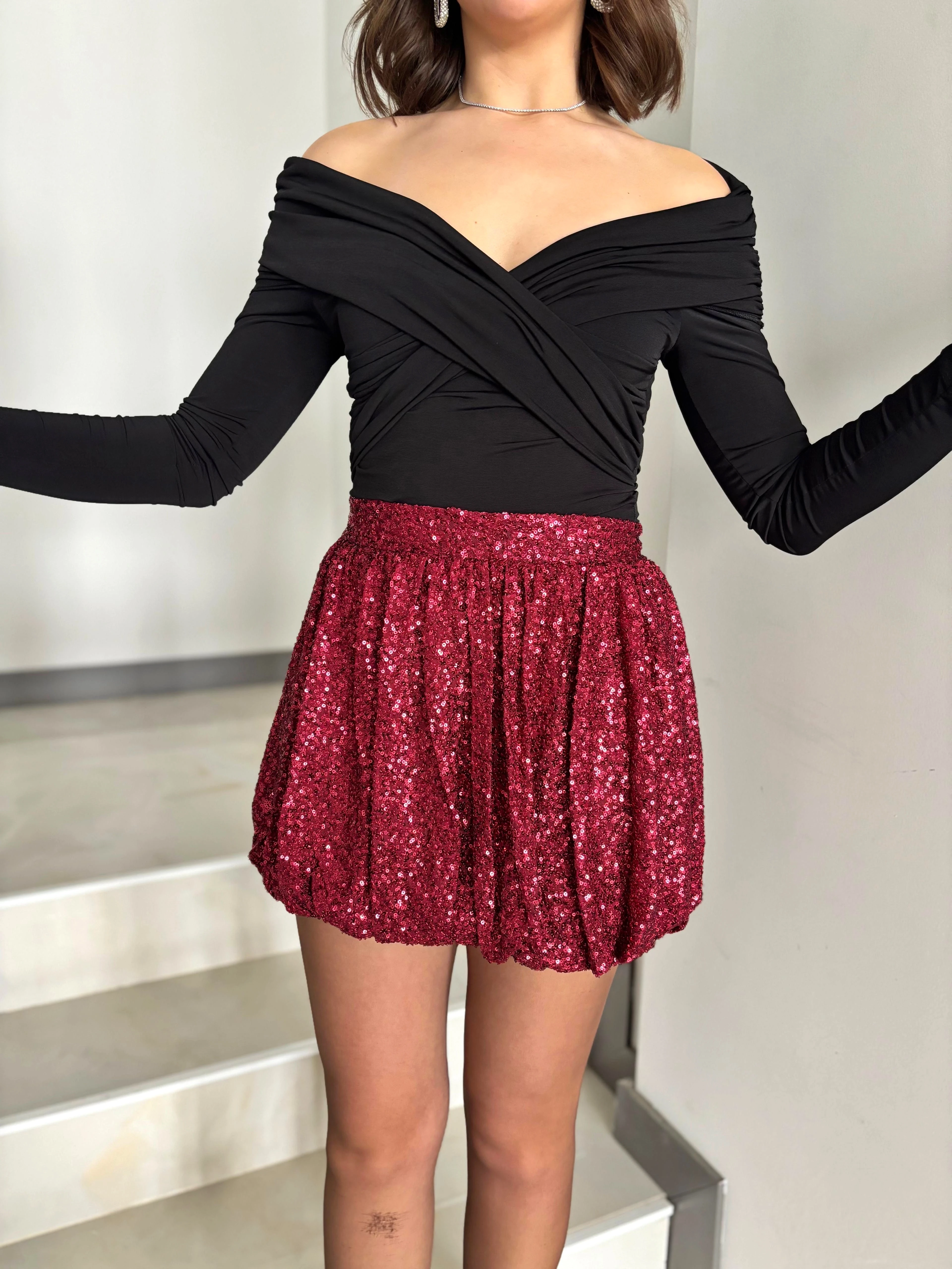 Balon Pul Payet Mini Etek