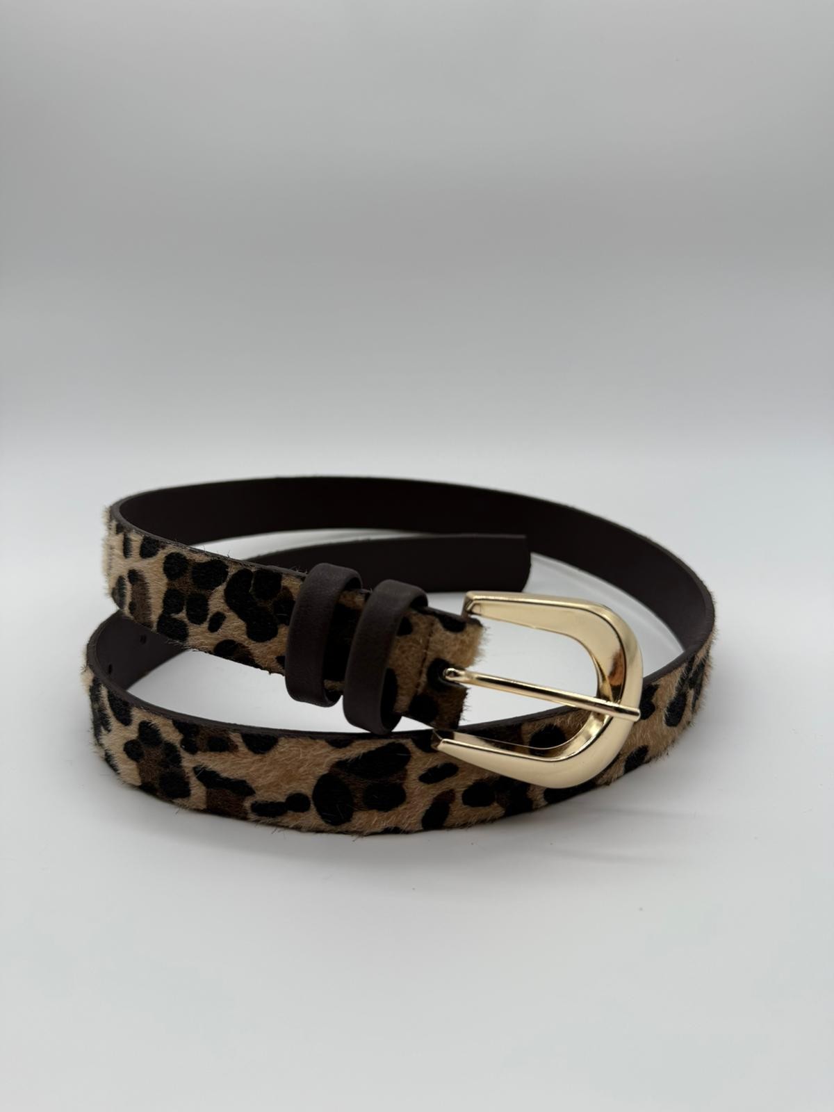 kahverengi leopar kemer 