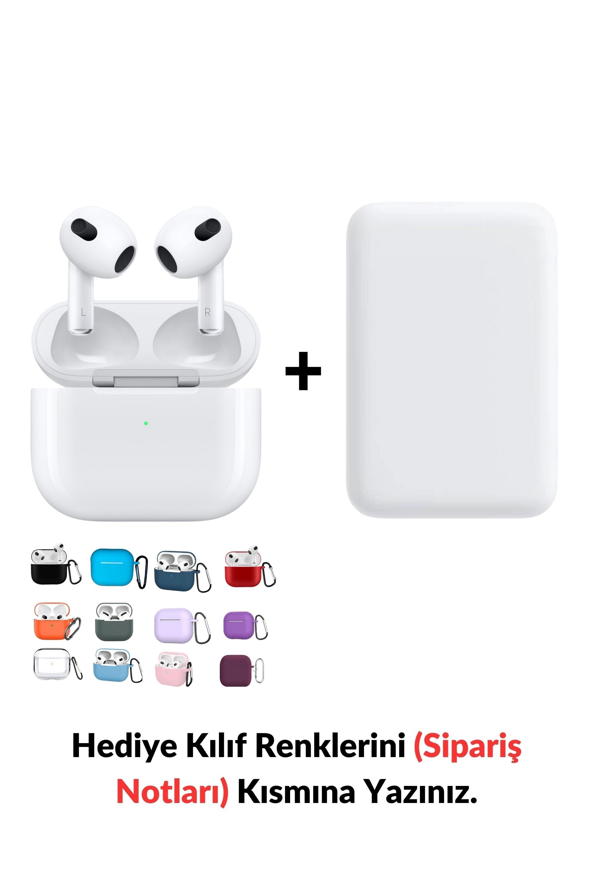 3. Nesil Air Bluetooth Kulaklık & MagSafe Battery Pack