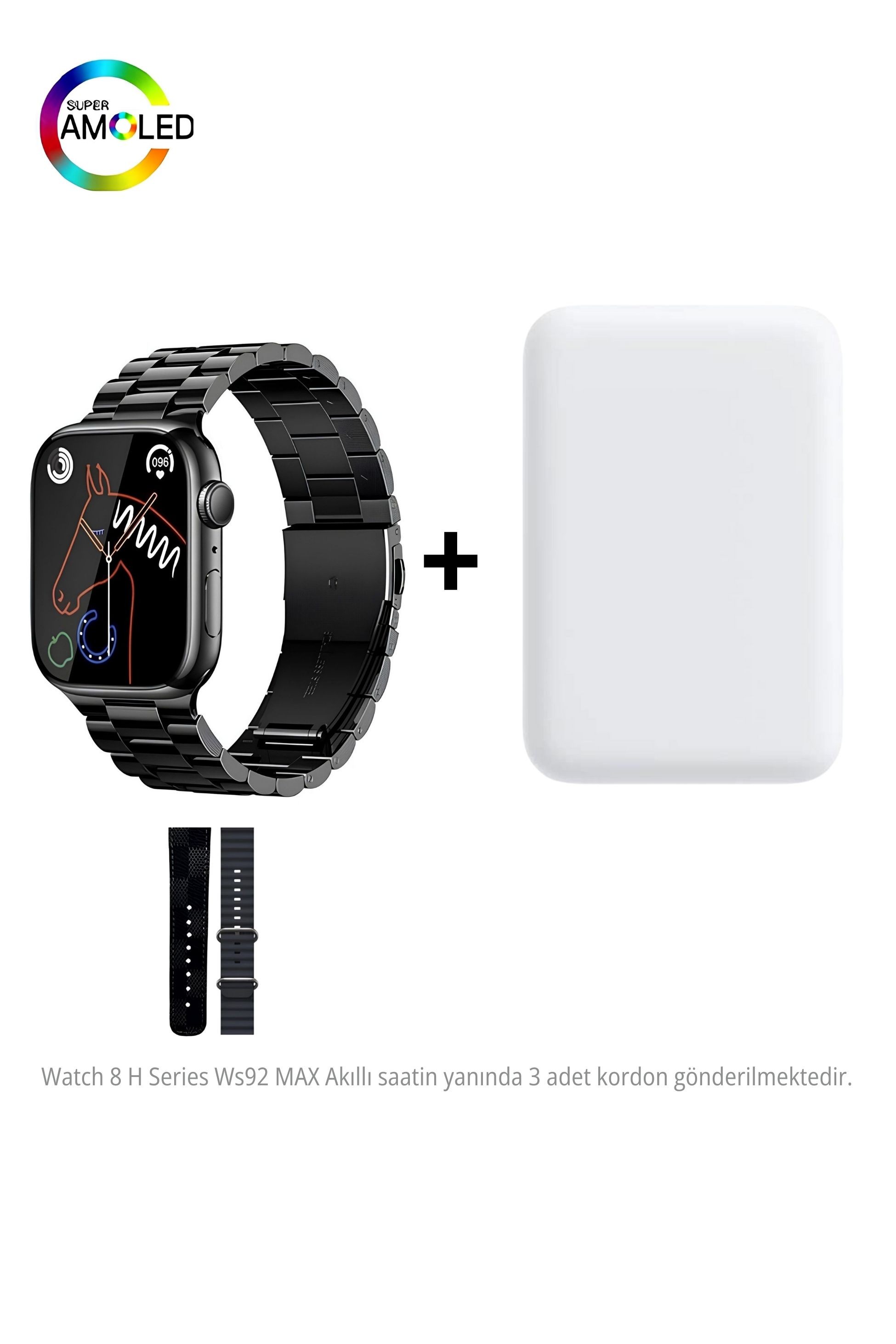 Watch 8 H Serisi Ws92 MAX & MagSafe Battery Pack