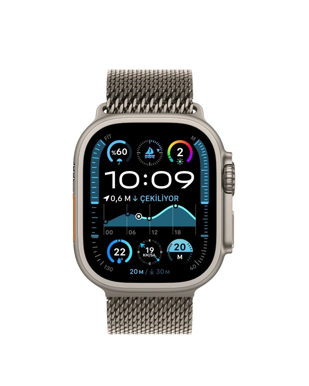 Watch 10 Ultra 3 49 mm Akıllı Saat - Natürel