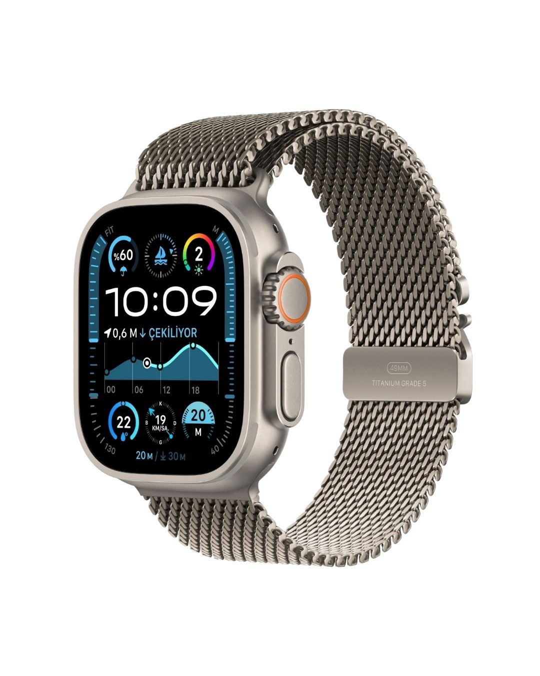Watch 10 Ultra 3 49 mm Akıllı Saat - Natürel